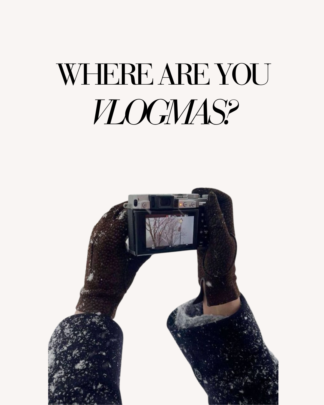 Where Are You Vlogmas?