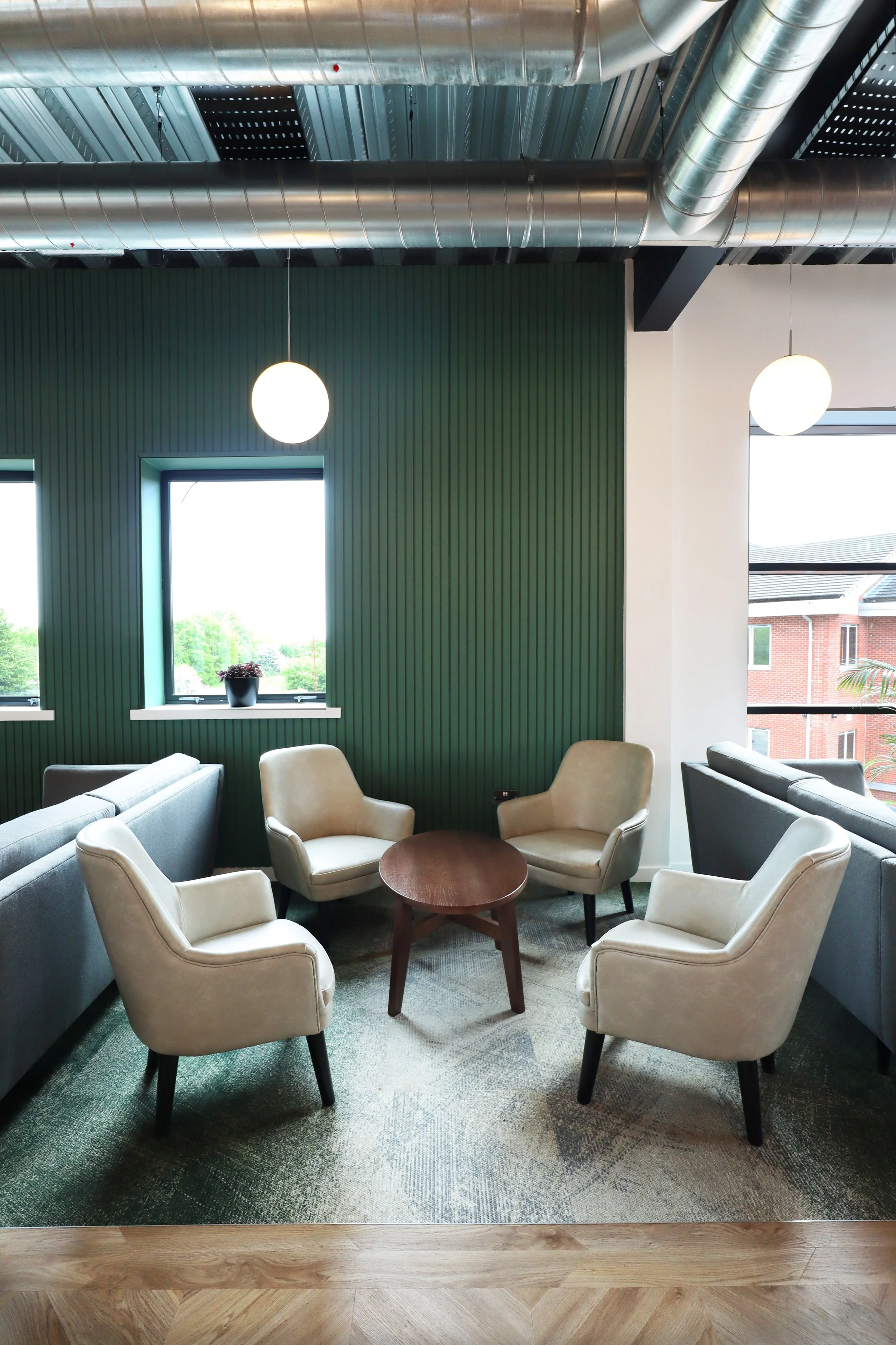 Eclectic restaurant design in Liverpool, combining bold textures and finishes.