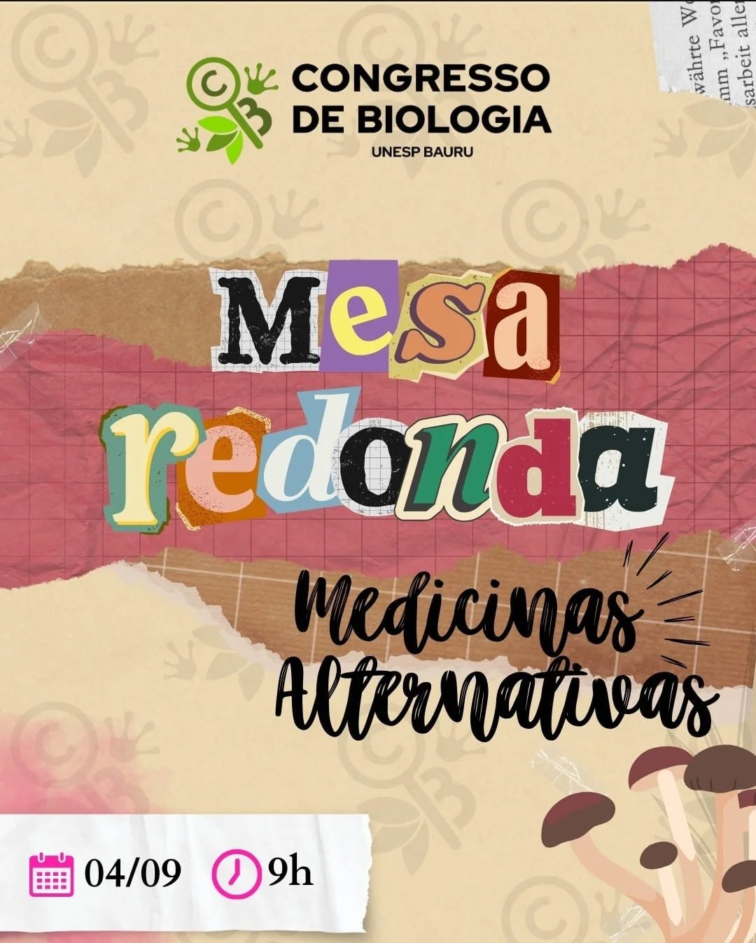 Instituto Micélio Sagrado participa do VII Congresso de Biologia da UNESP