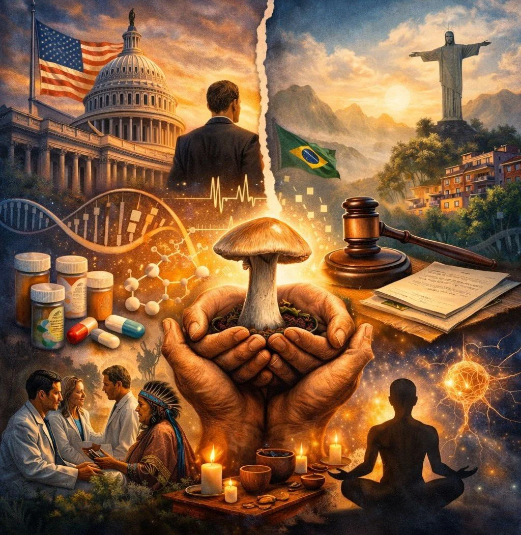 (Opinião) Terapias psicodélicas: a resistência do governo norte-americano e o contraste entre Estados Unidos e Brasil