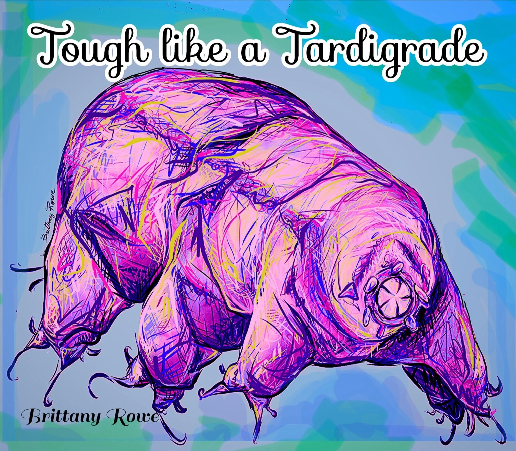 Tardigrade Tough - Digital Painting