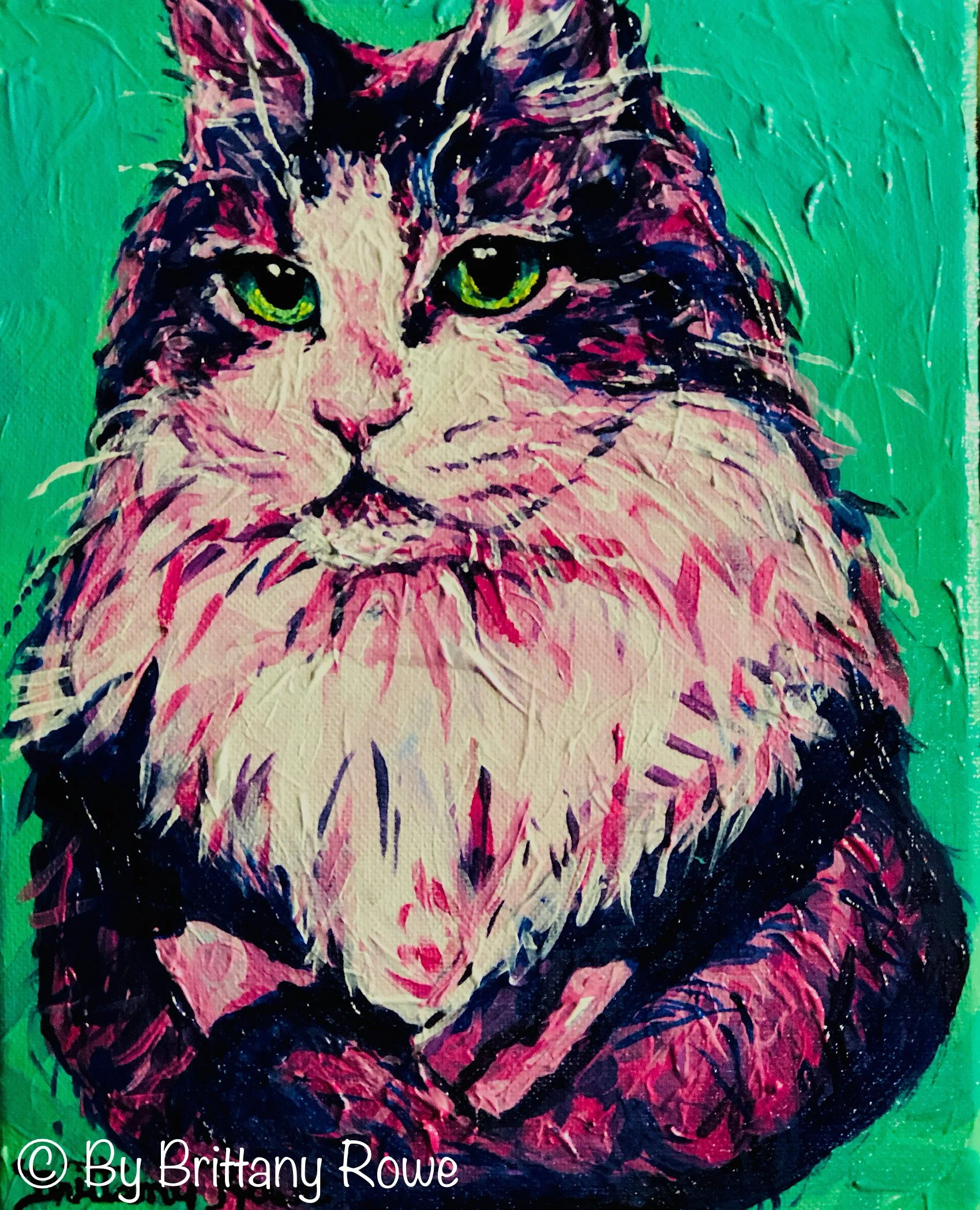 Maddie the Elder -Acrylic on Canvas