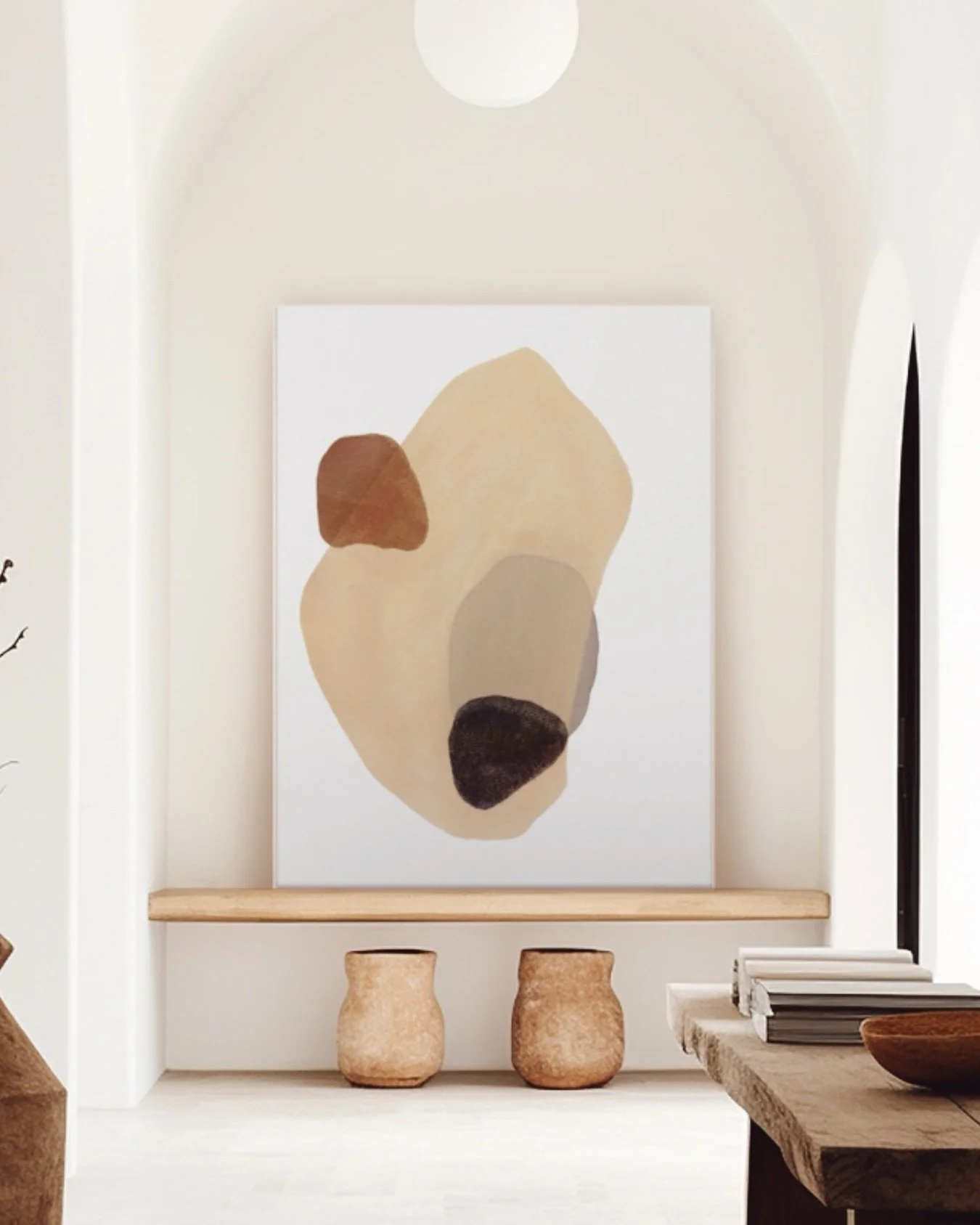 I&rsquo;m firmly in the design-your-space-around-the-art camp. 
⁠
Artwork selections should be the visual equivalent of direct eye contact&mdash;and our homes should feel like a journal, signaling what lights us up. ⁠
⁠
Expression without using words