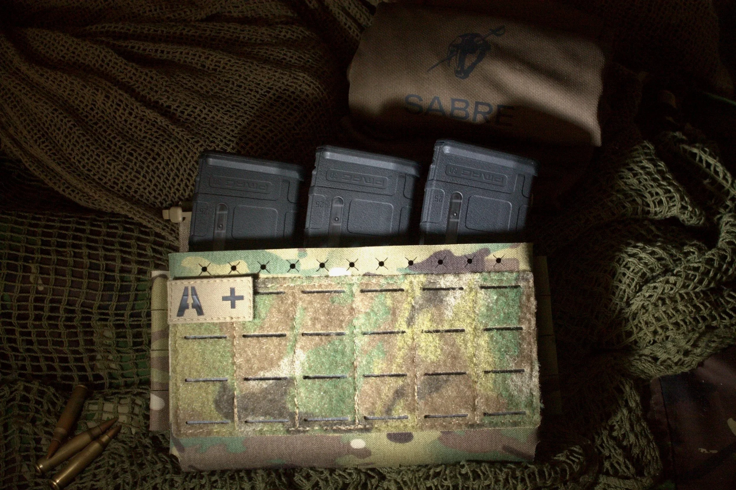 Deadly Customs - Sabre Technologies SBR-X Triple Magazine Placard V.2