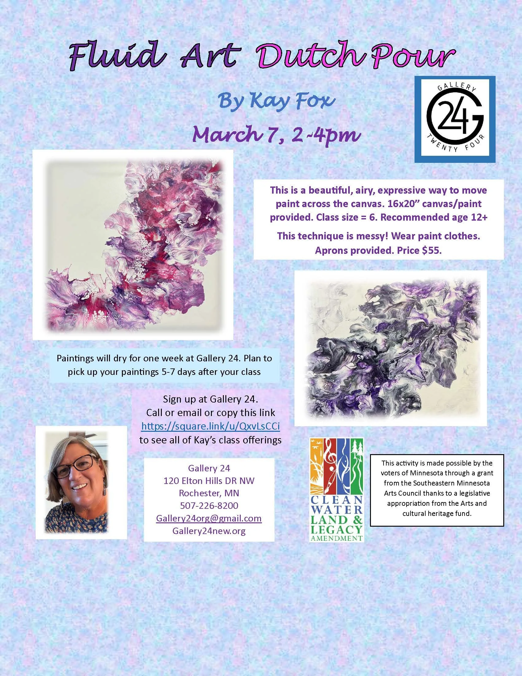 Fluid Art Dutch Pour