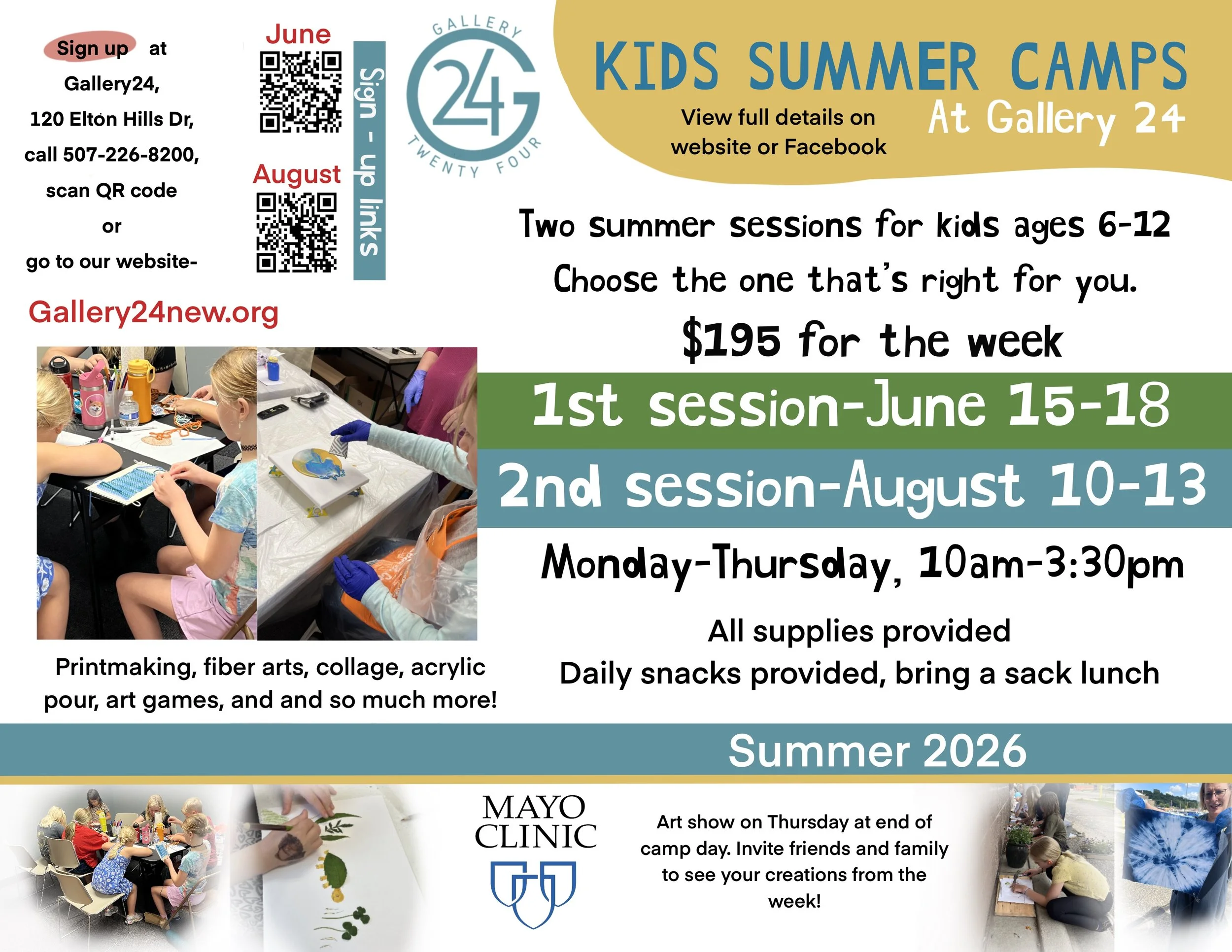 Kids Summer Camp June