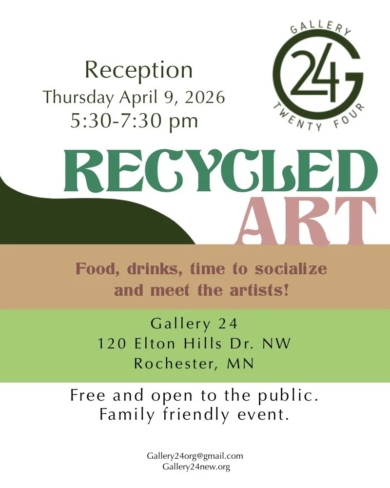 Recycled Art Reception 
