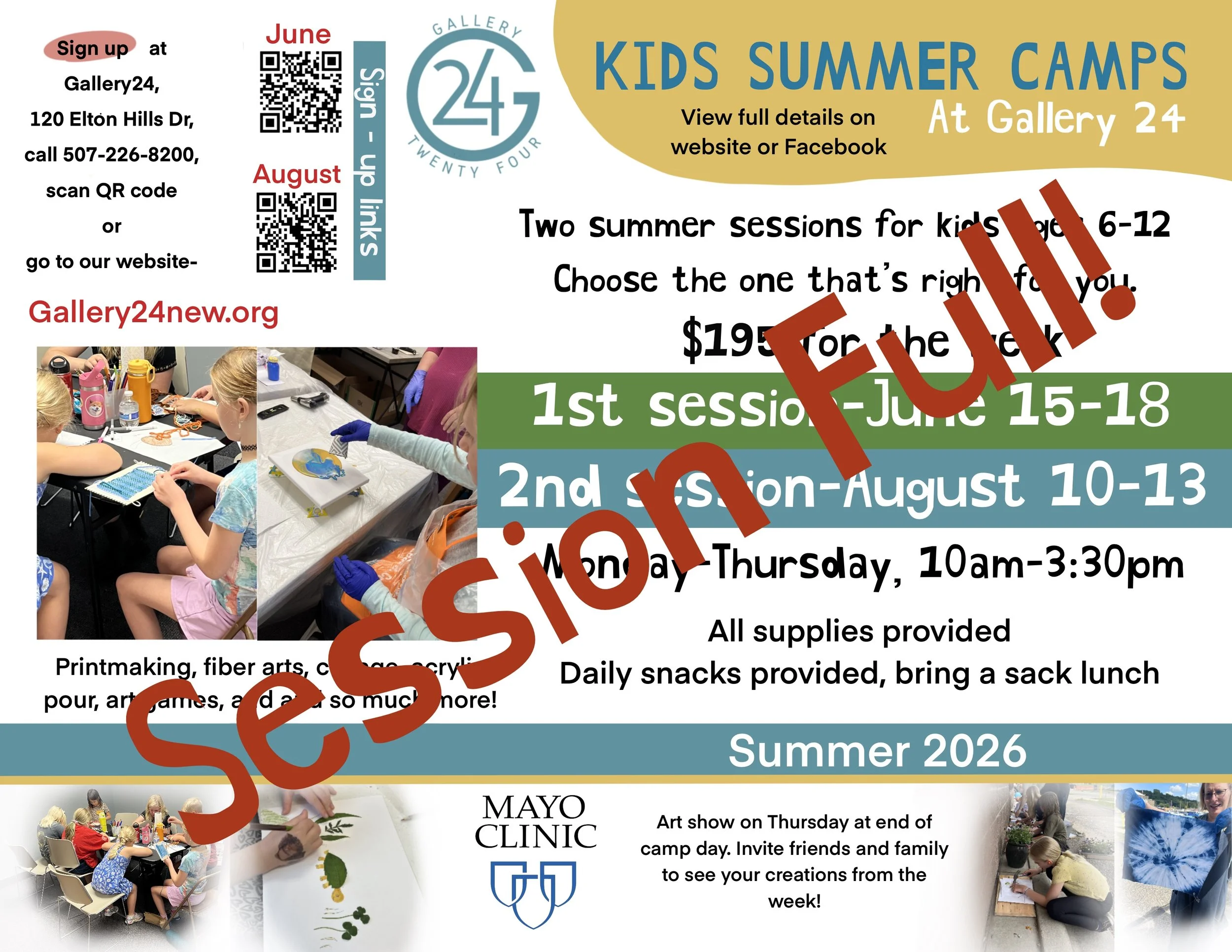 Kids Summer Camp June