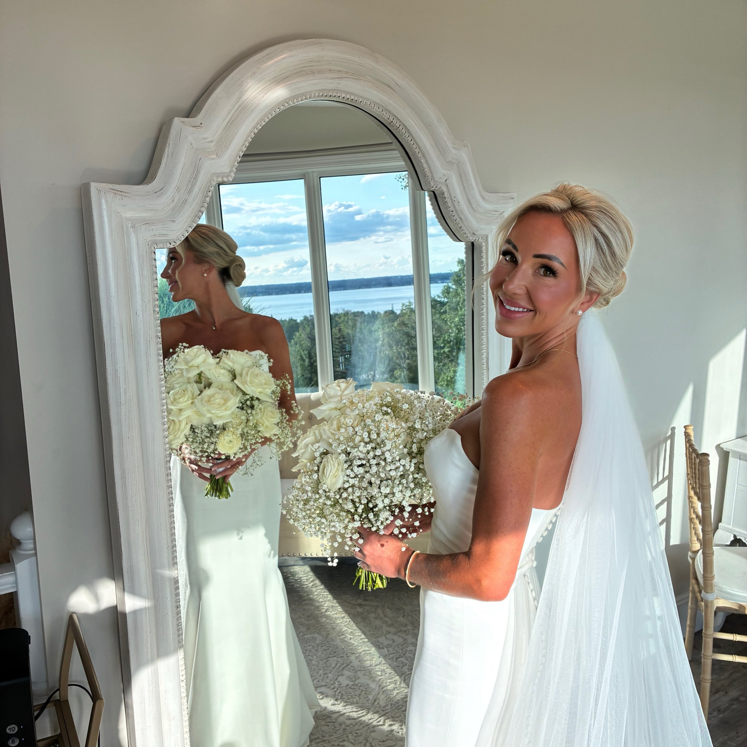 I thought I became a makeup artist because I loved makeup. Turns out, it was never really about the makeup. 🥹🤍

It&rsquo;s the connections we make along the way.

It&rsquo;s watching a bride look in the mirror and seeing how beautiful she feels.

I
