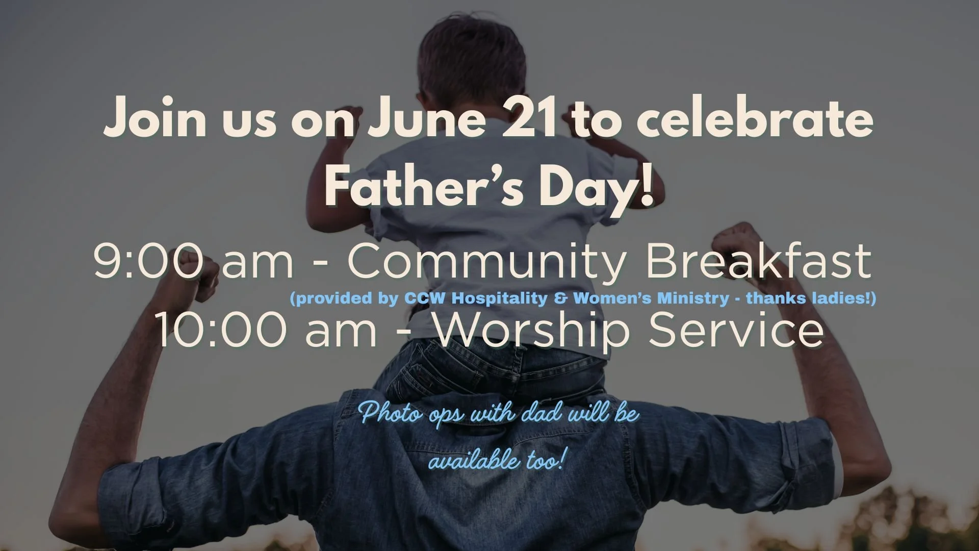 Fathers Day Service