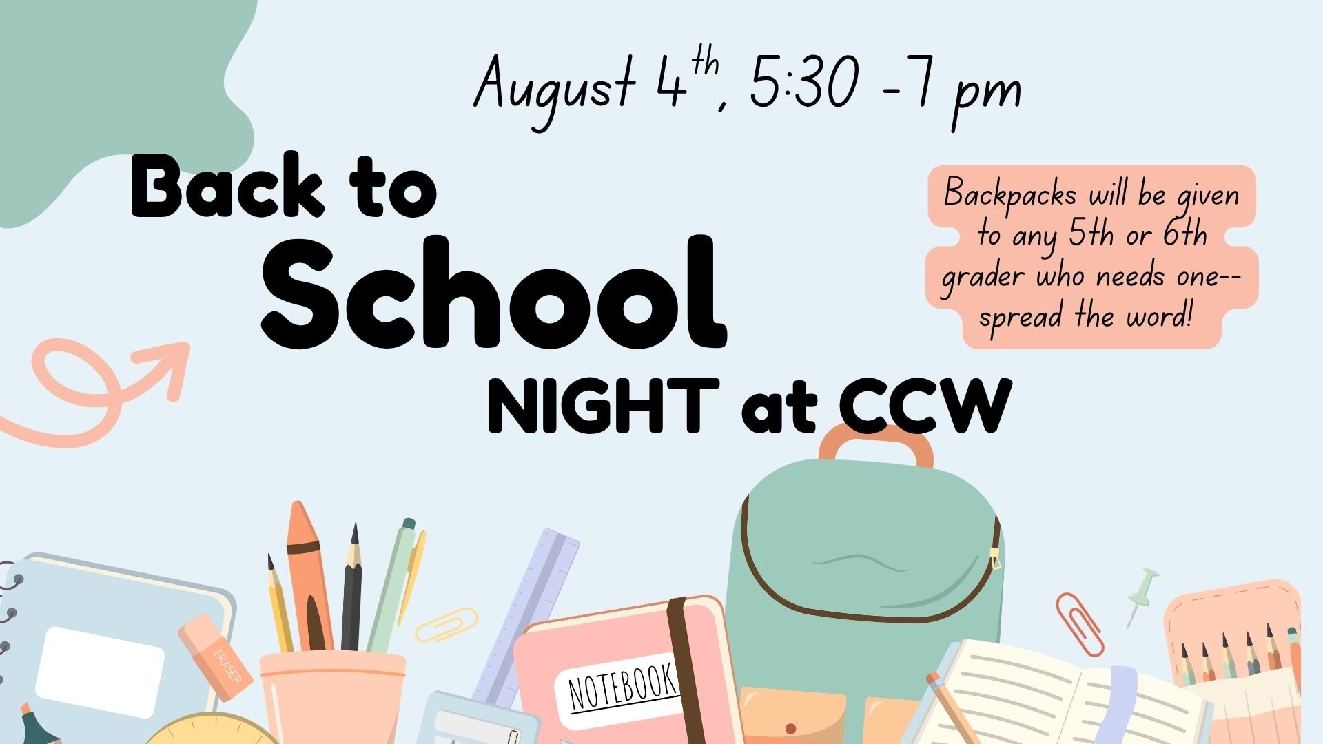 Back to School Night 