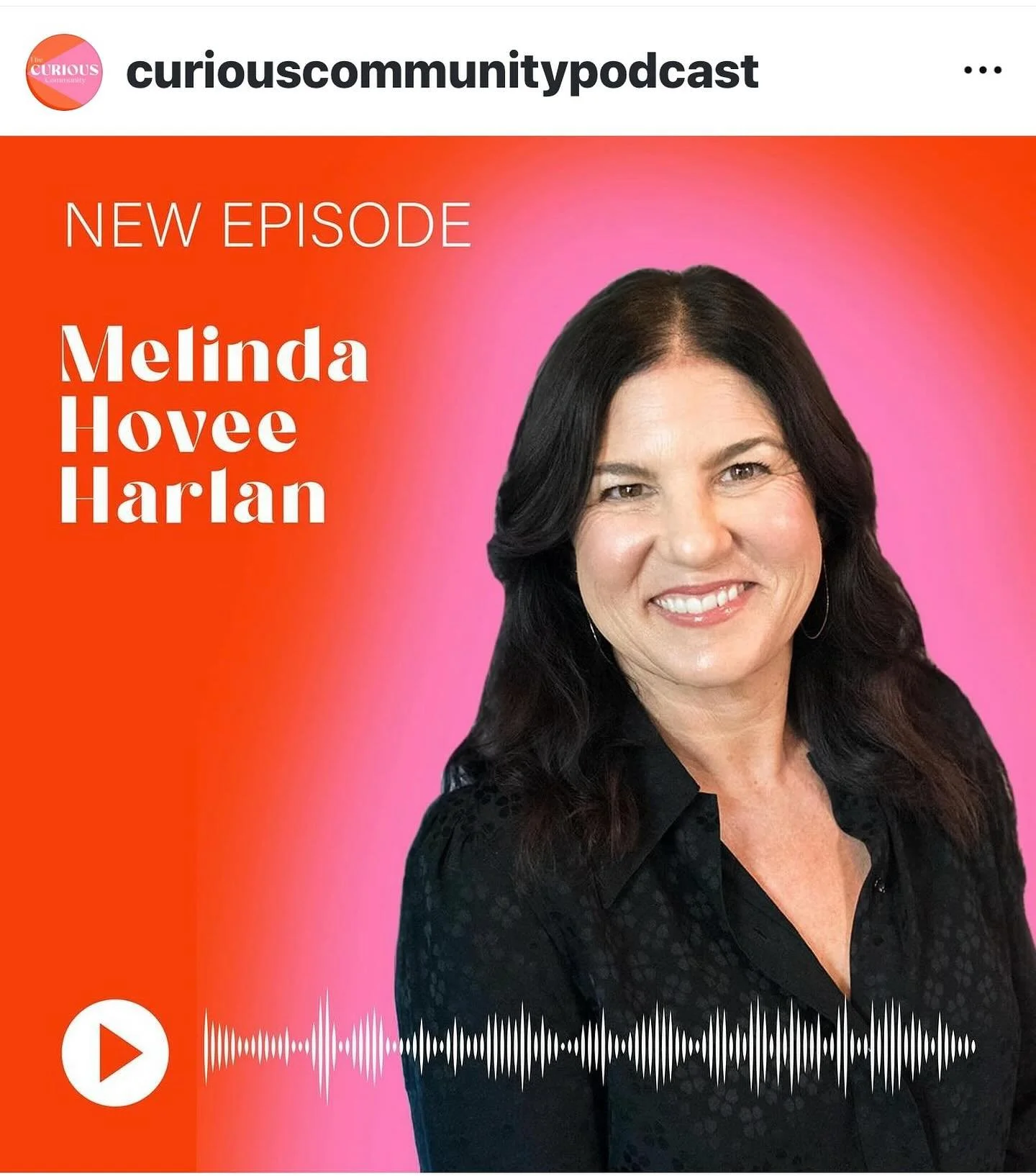 Had so much fun chatting about style and my old work life as a film publicist. Listen on @curiouscommunitypodcast on Apple Podcasts or you can watch on @youtube 

For more than 25 years, Newport Beach, California-raised Melinda Hovee-Harlan has craft