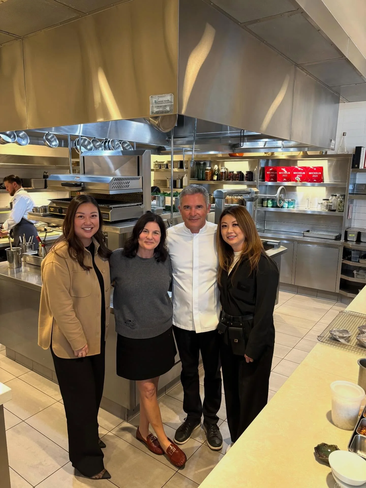 Nothing like a belated birthday celebration with @fendi and a private tour of the @knifepleat kitchen. So much love and gratitude for my Fendi family! 
@cmuh0509 @stylzbyjeannie