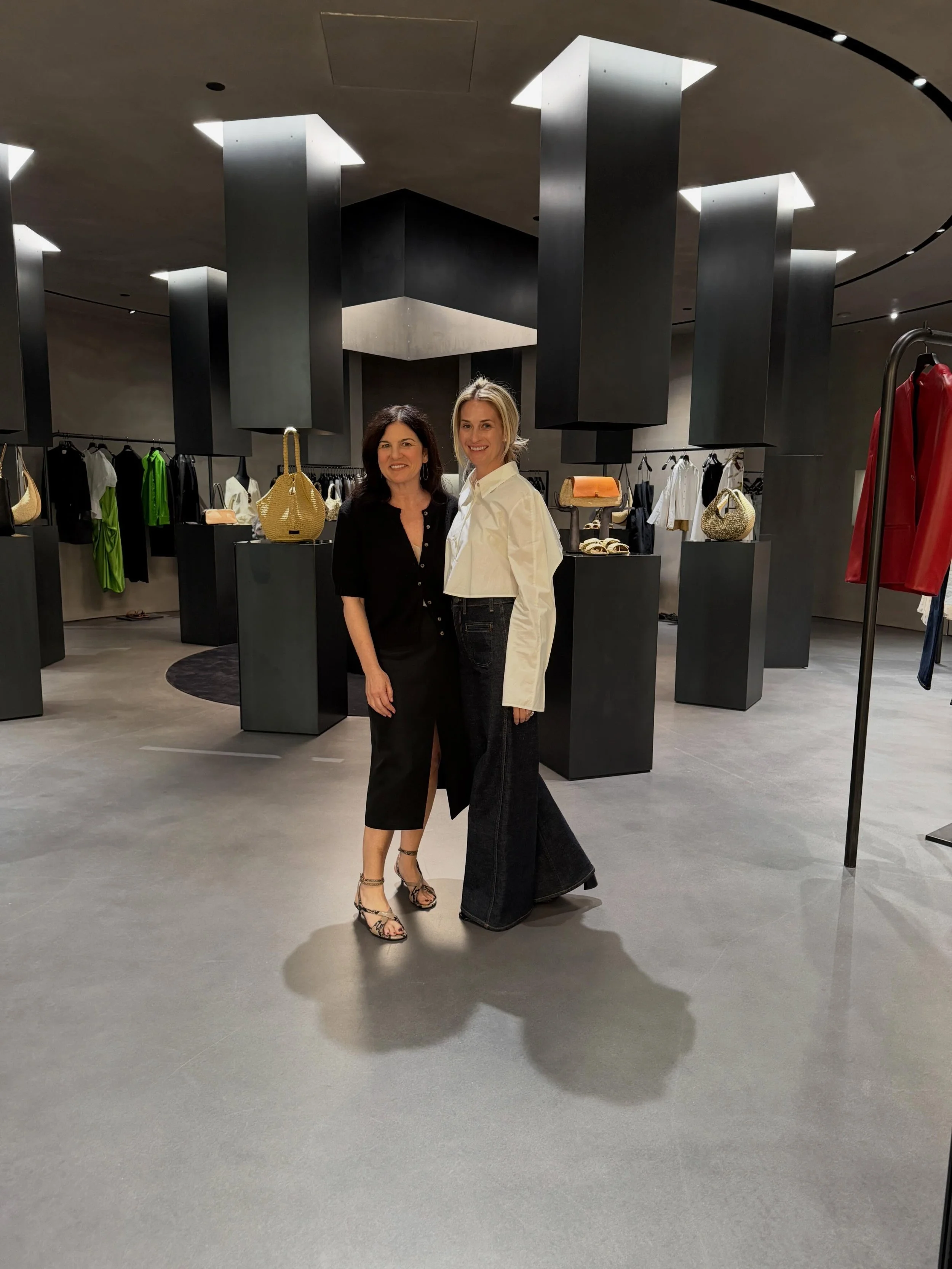 I had the pleasure of co-hosting with @mamichaels a private shopping event @khaite benefitting Circle 1000 in support of Hoag Family Cancer Institute.
