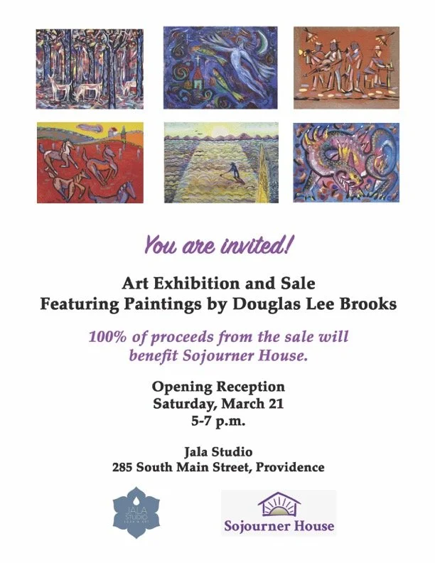 Douglas Brooks Exhibition and Sale to Benefit Sojourner House