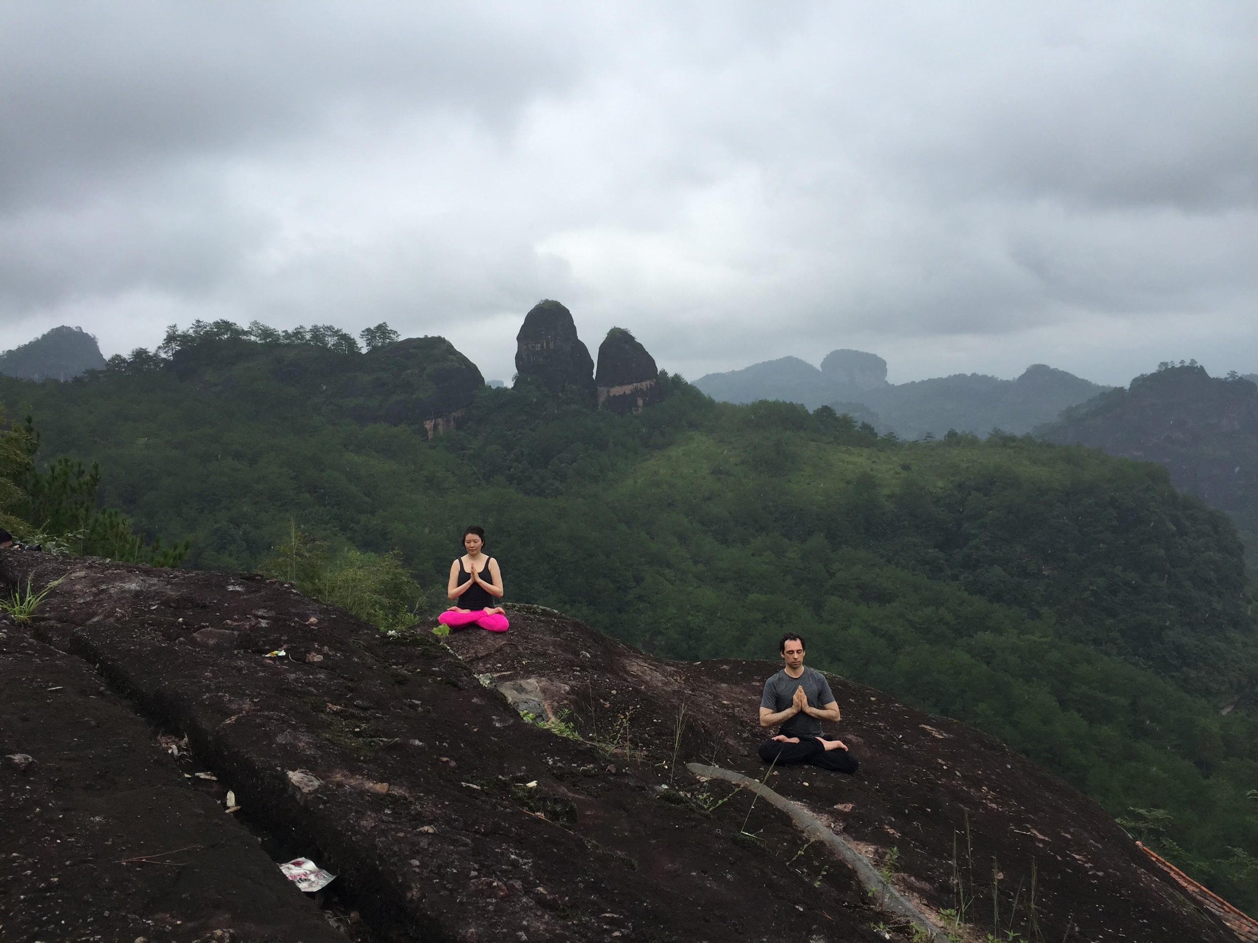 Mudra, Muse, and Mouth Positions: A weekend with Jessica and Stéphane