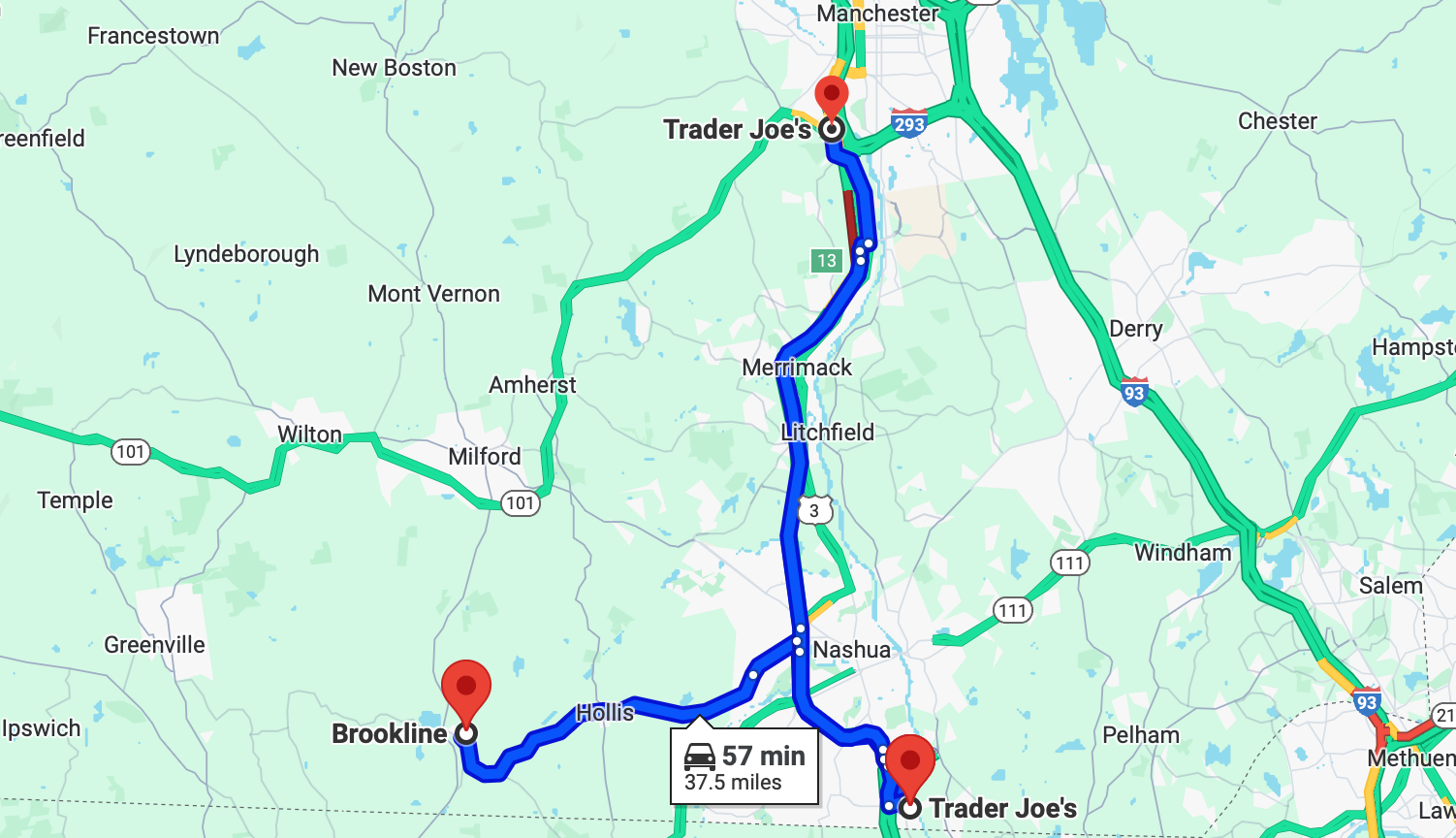 How Close are we to Trader Joe’s? 