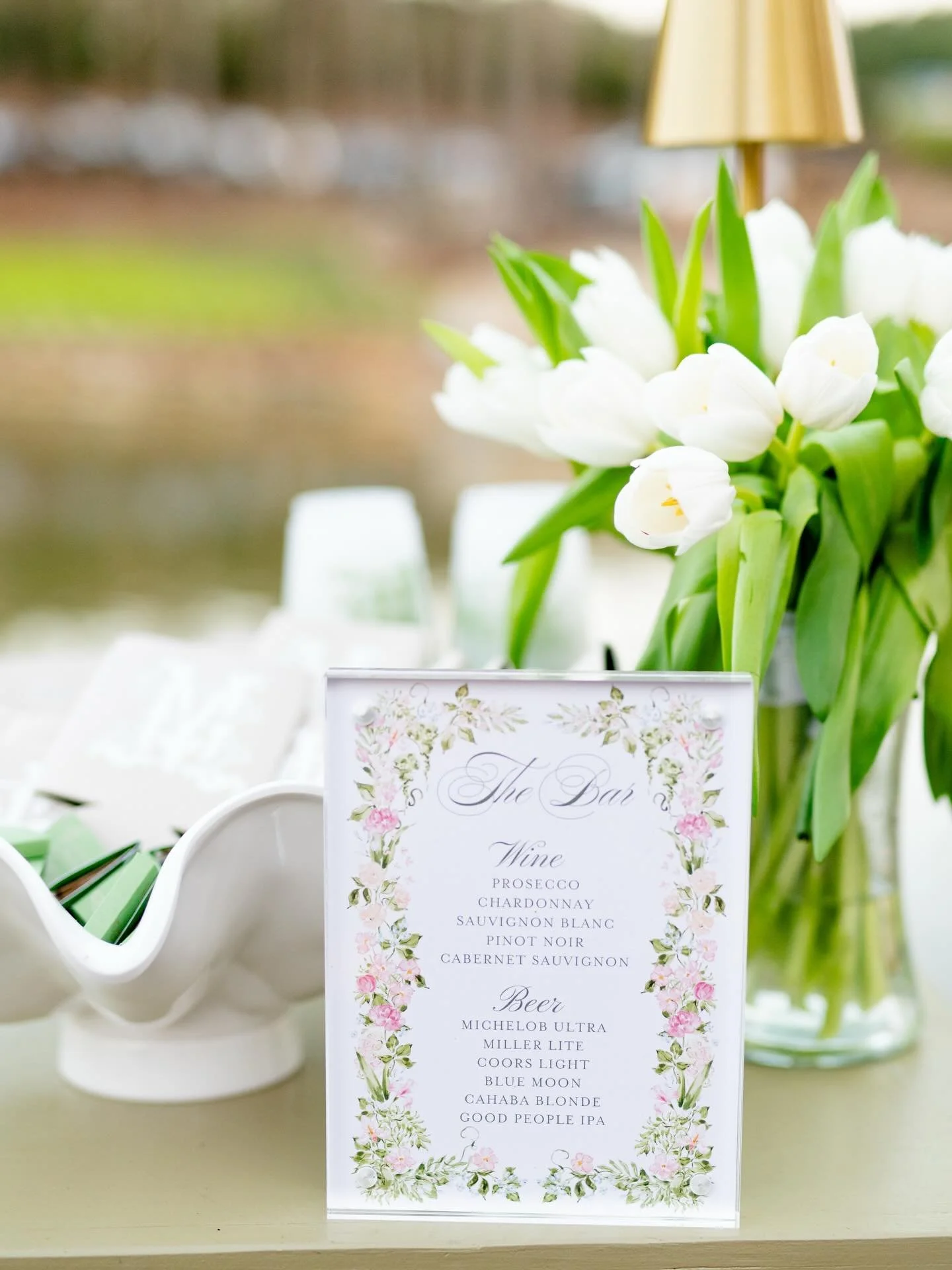 A few of the perfect details from Mallory and Michael&rsquo;s March wedding day!!🌷🤍

Planning + Design: @cameronfaulknerweddings
Photography: @samanthawebberphotography
Florist: @flowercartcton
Venue, Catering, and Bar: @shopbotanic
Content Creator
