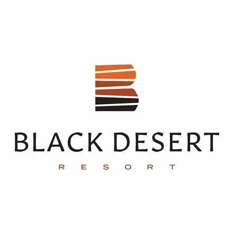 Black Desert Resort logo with stylized B resembling the southern Utah desert