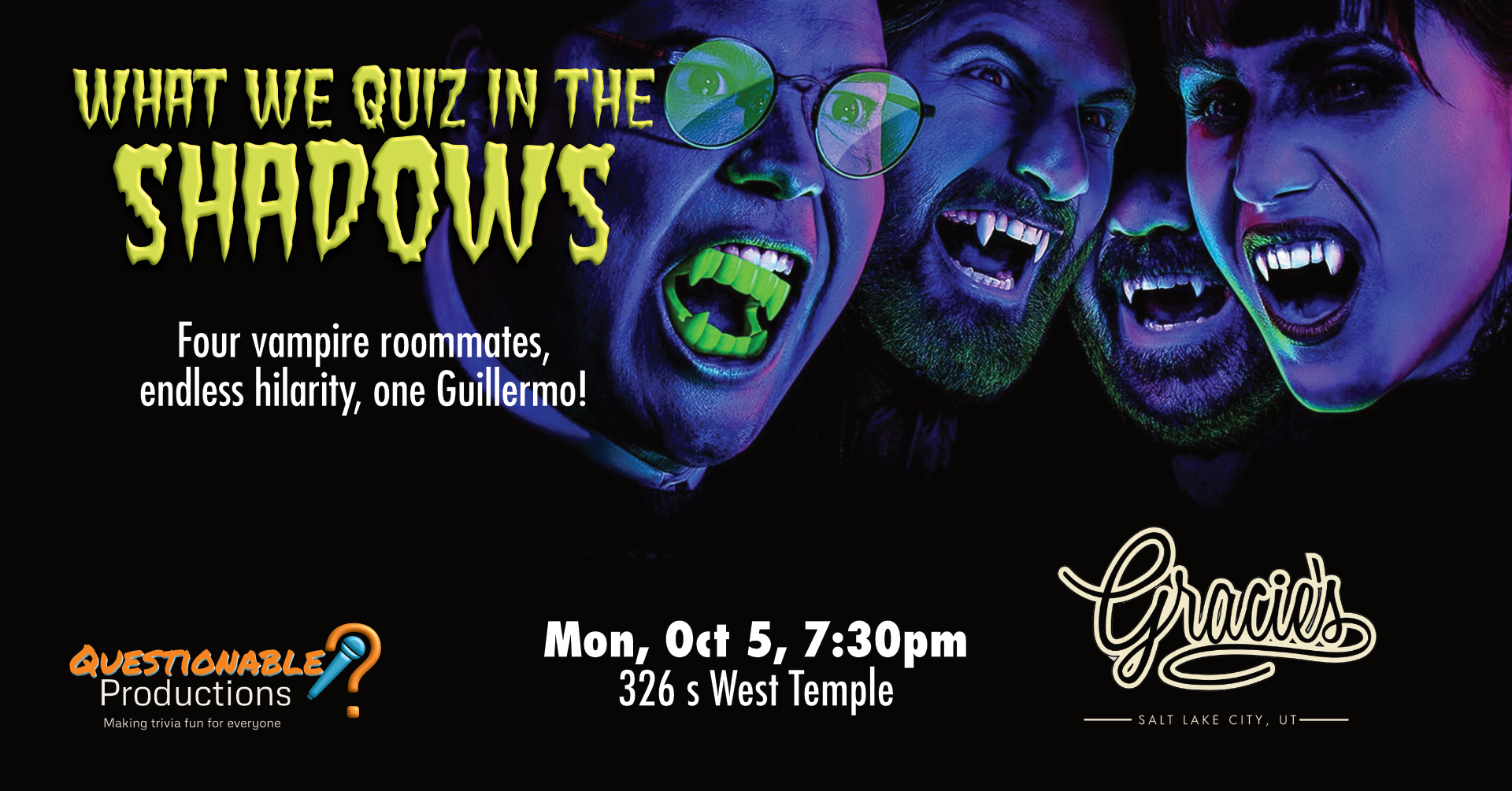 What We Do in the Shadows Trivia at Gracies October 5