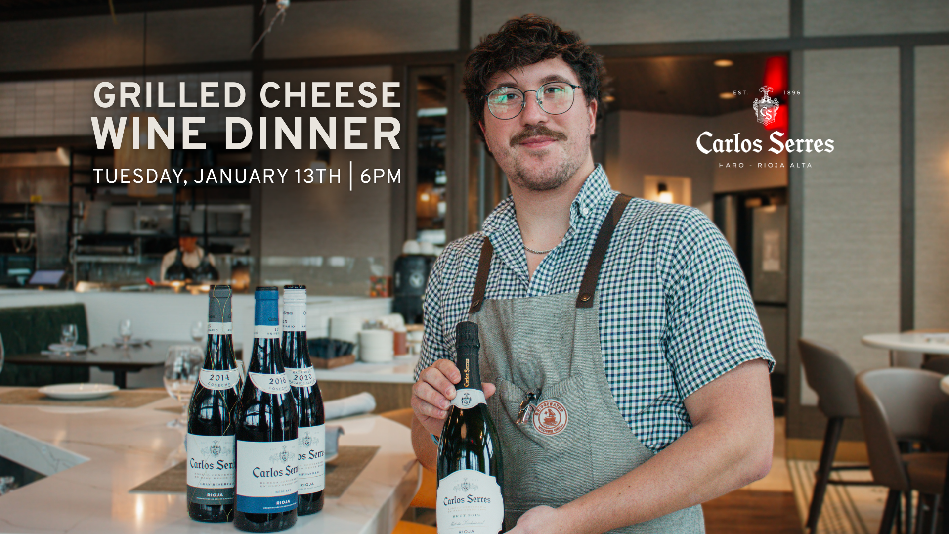 The Bridgewater Grilled Cheese Wine Dinner! 