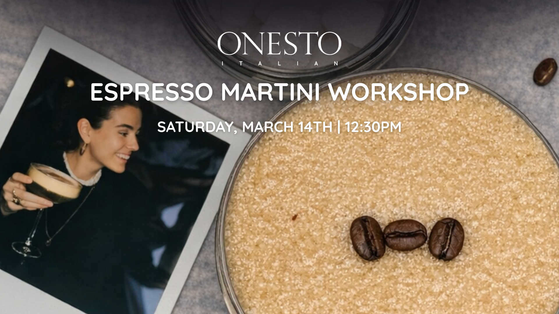 Onesto Espresso Martini Workshop