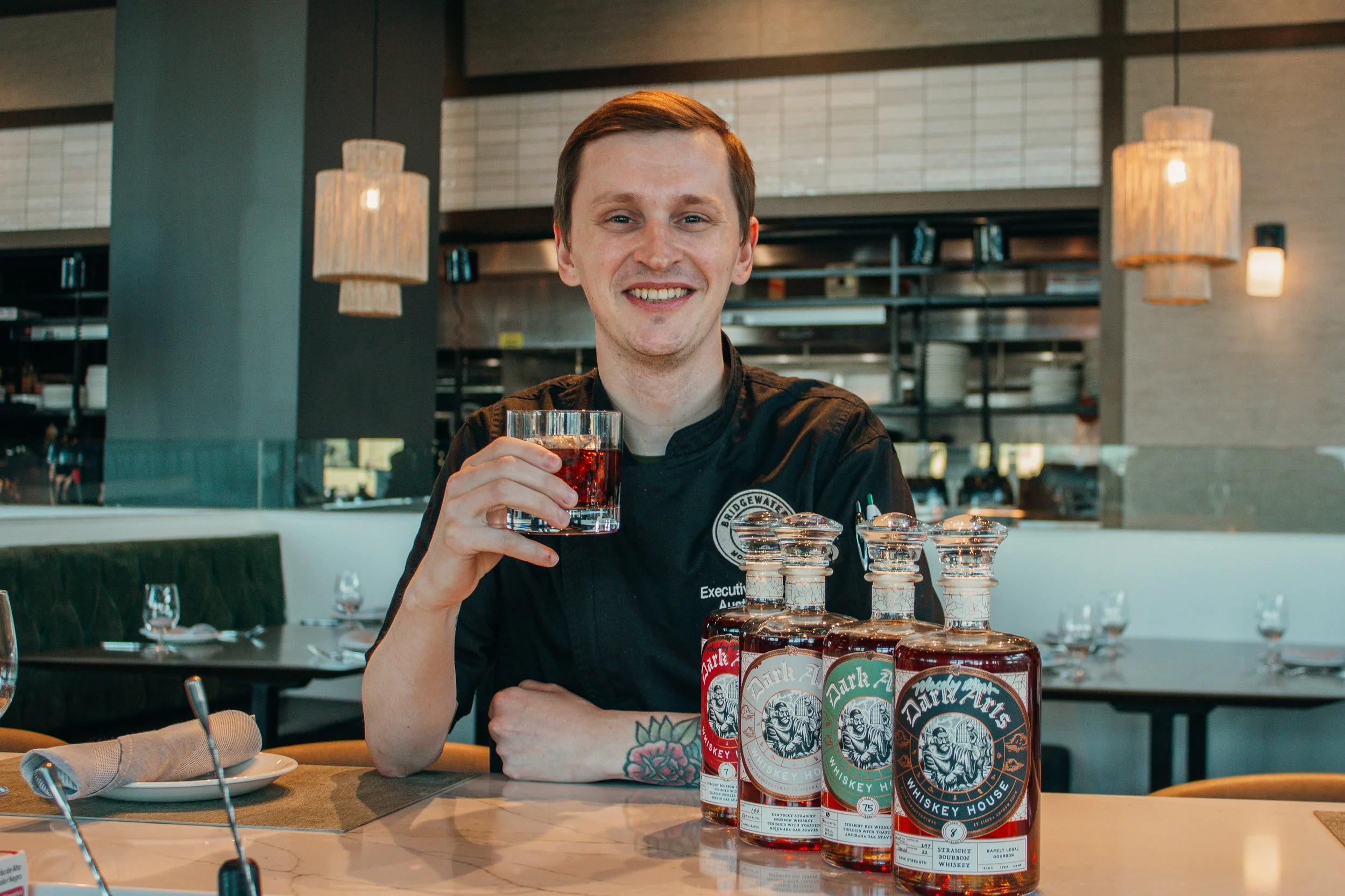 Dark Arts Bourbon Dinner at Bridgewater: A Four-Course Bourbon Pairing Experience