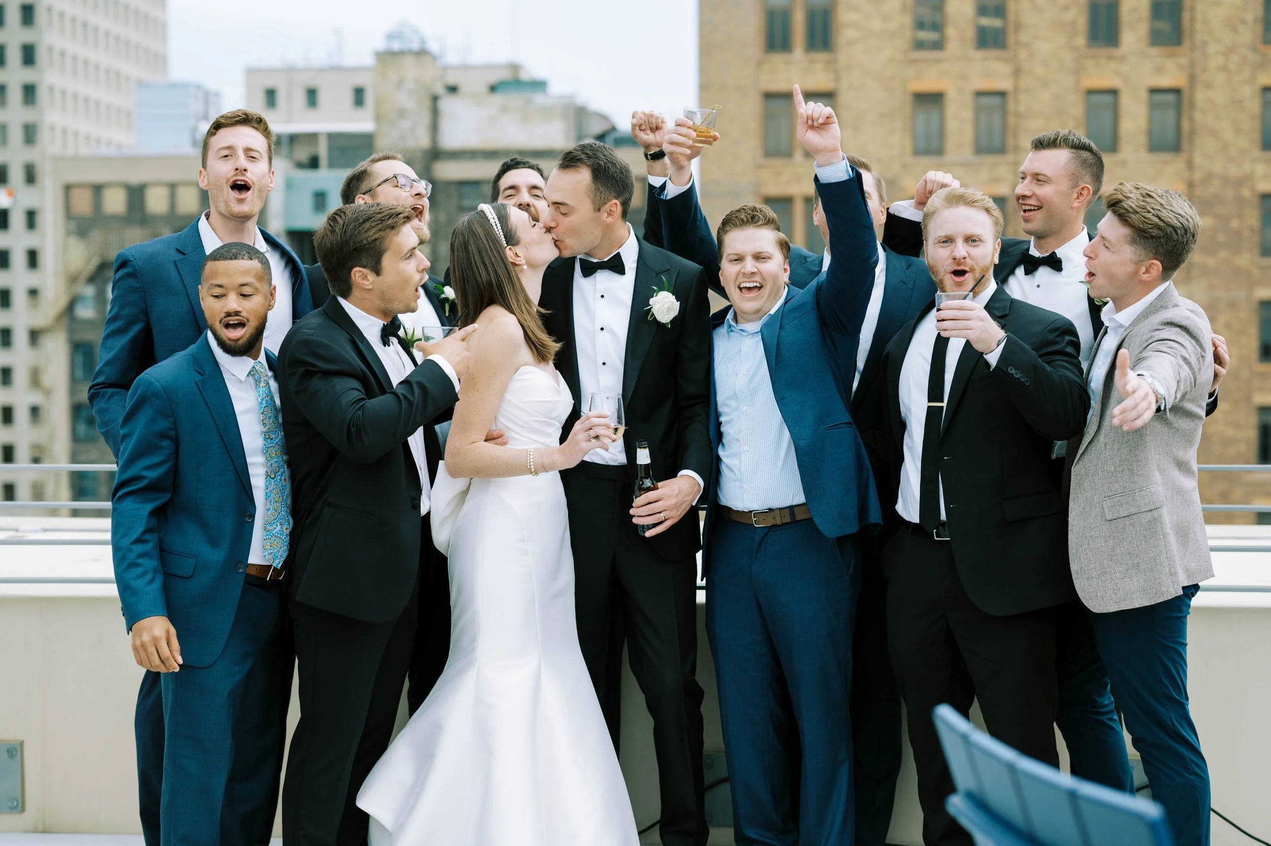 MAC Wedding Party Outdoor Rooftop