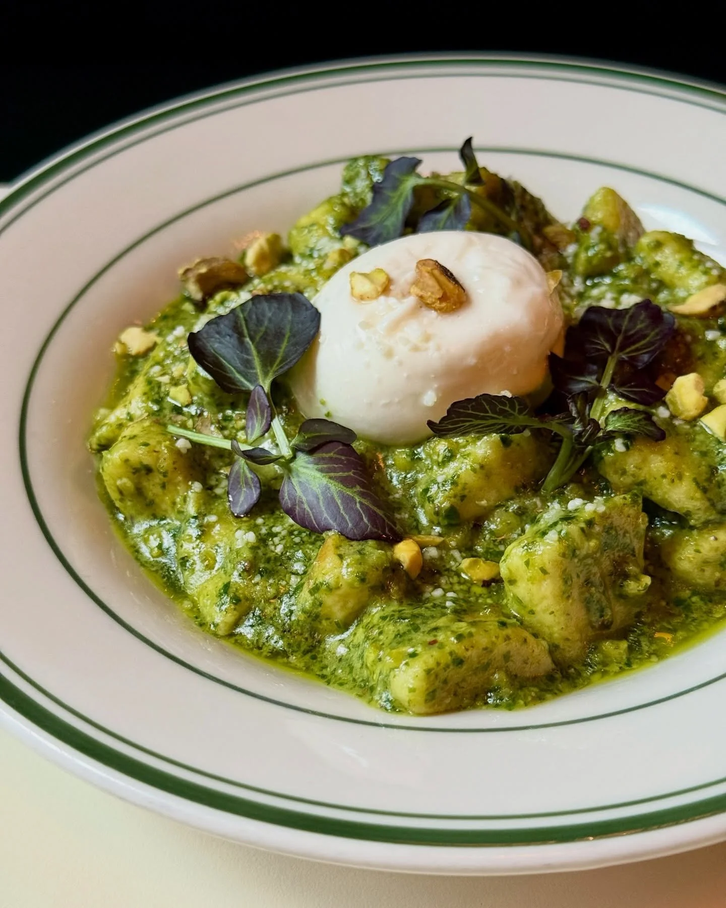 This week! Bursting onto the plates of Brooklyn&hellip; 🌱

🍝PISTACHIO PESTO GNOCCHI: Potato &amp; ricotta gnocchi w/ pistachio pesto + burrata

🦪FRIED OYSTERS: Served with house made remoulade🍴Available for dine-in only!

✨Available as week/end s