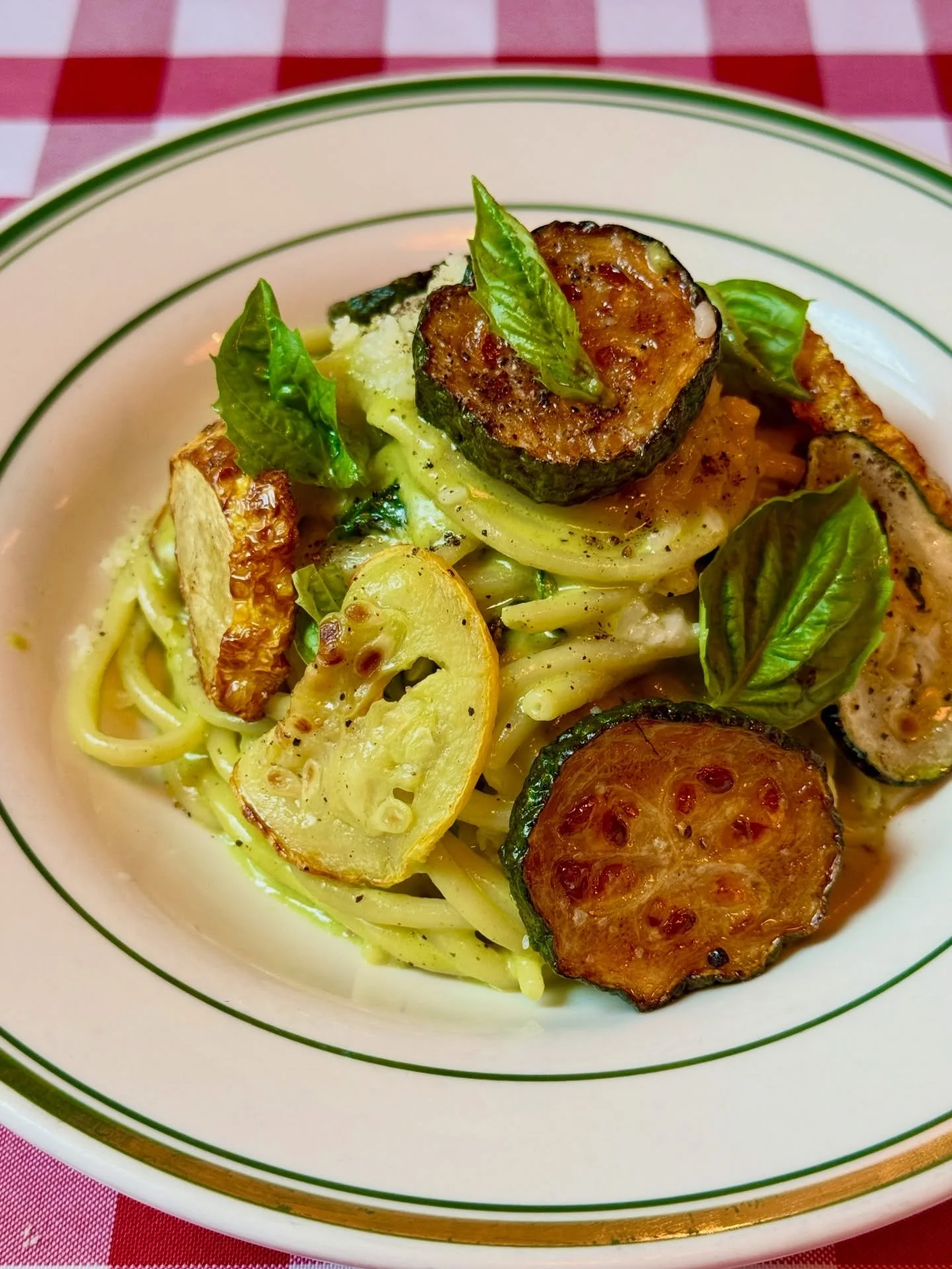 Time to treat your pasta mamma!!! 💐✨🍝 We&rsquo;ve got brunch specials all weekend, gorgeous pasta for your gorgeous mamma, and drinks are flowing! Grab your RESY and we&rsquo;ll see you soon 🌸

🍝BUCATINI ALLA NERANO: Roasted zucchini, yellow squa