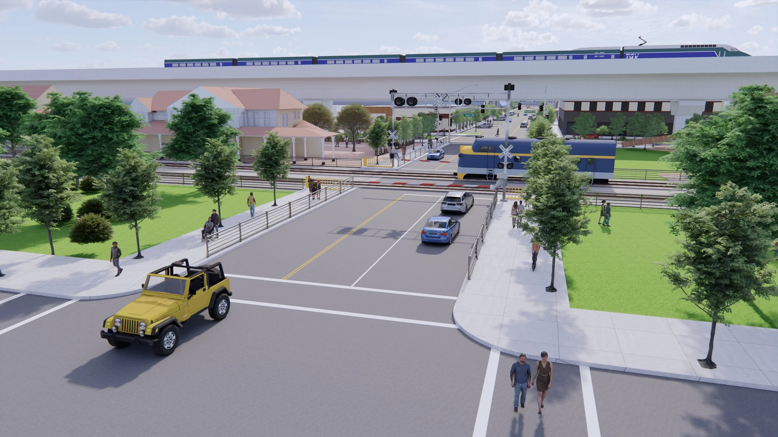 Jackson St and Baker Ped view.jpg