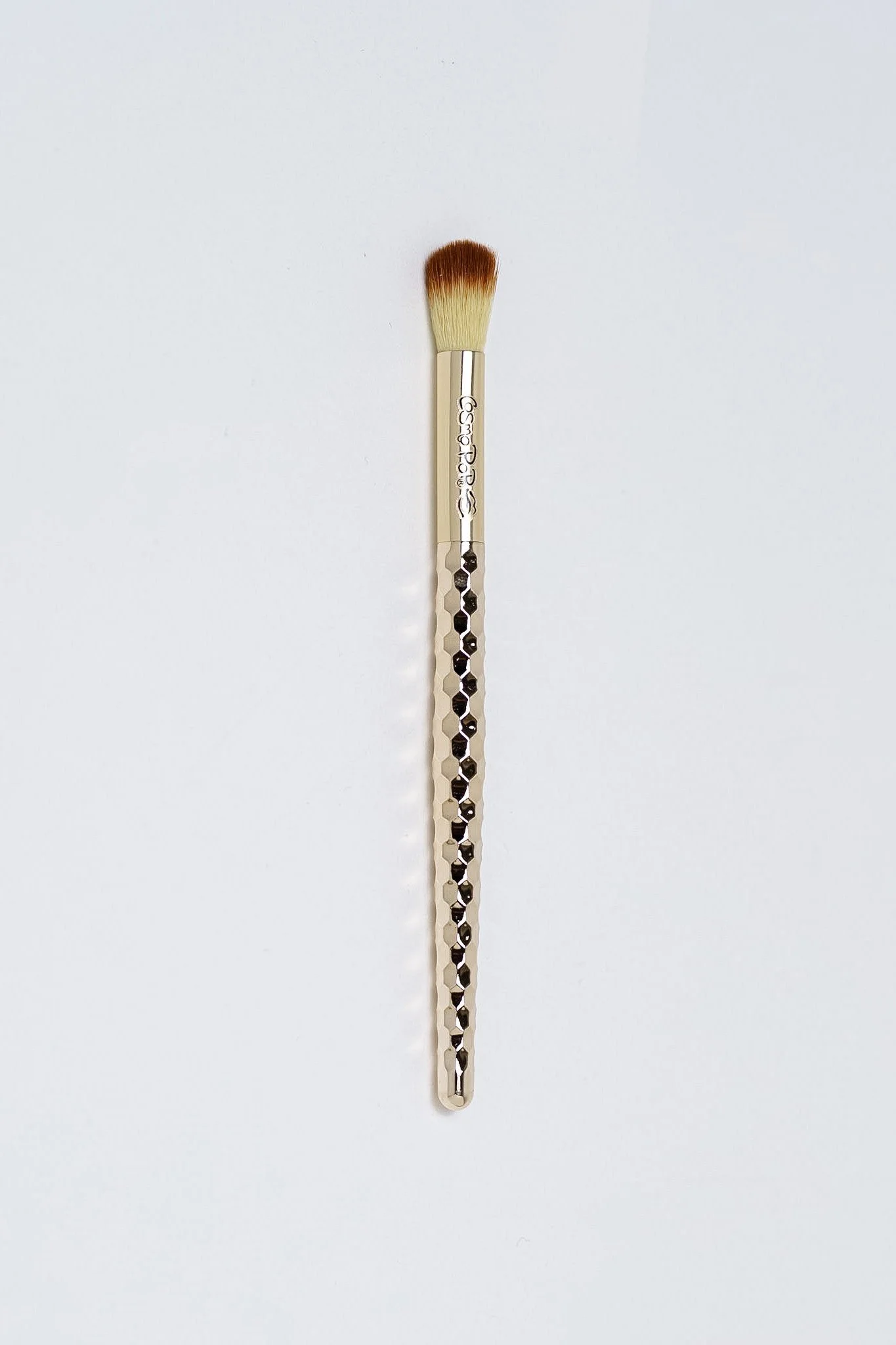 Deluxe Pointed Crease Rose Gold Brush (Gold & Brown Tip)
