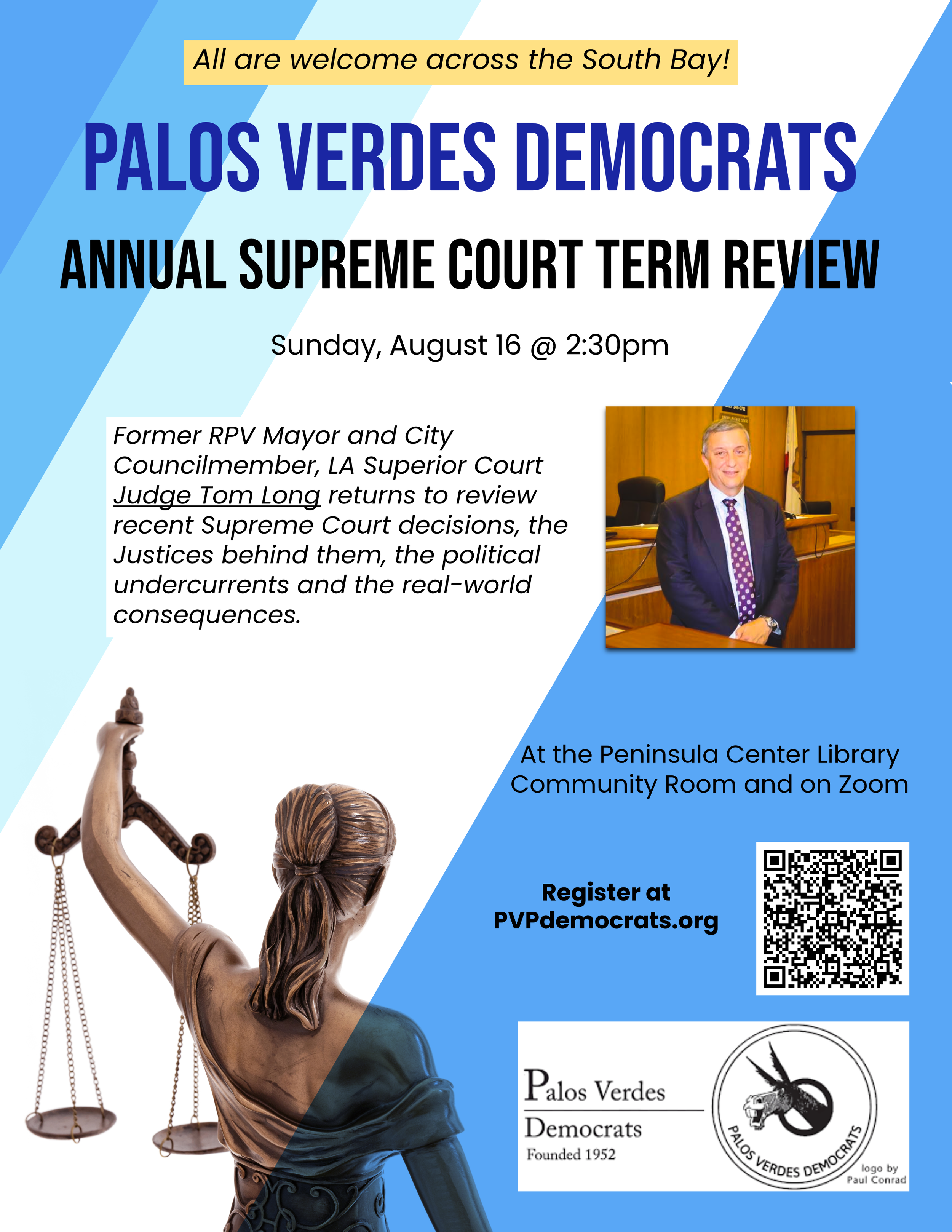 PV Democrats August Meeting