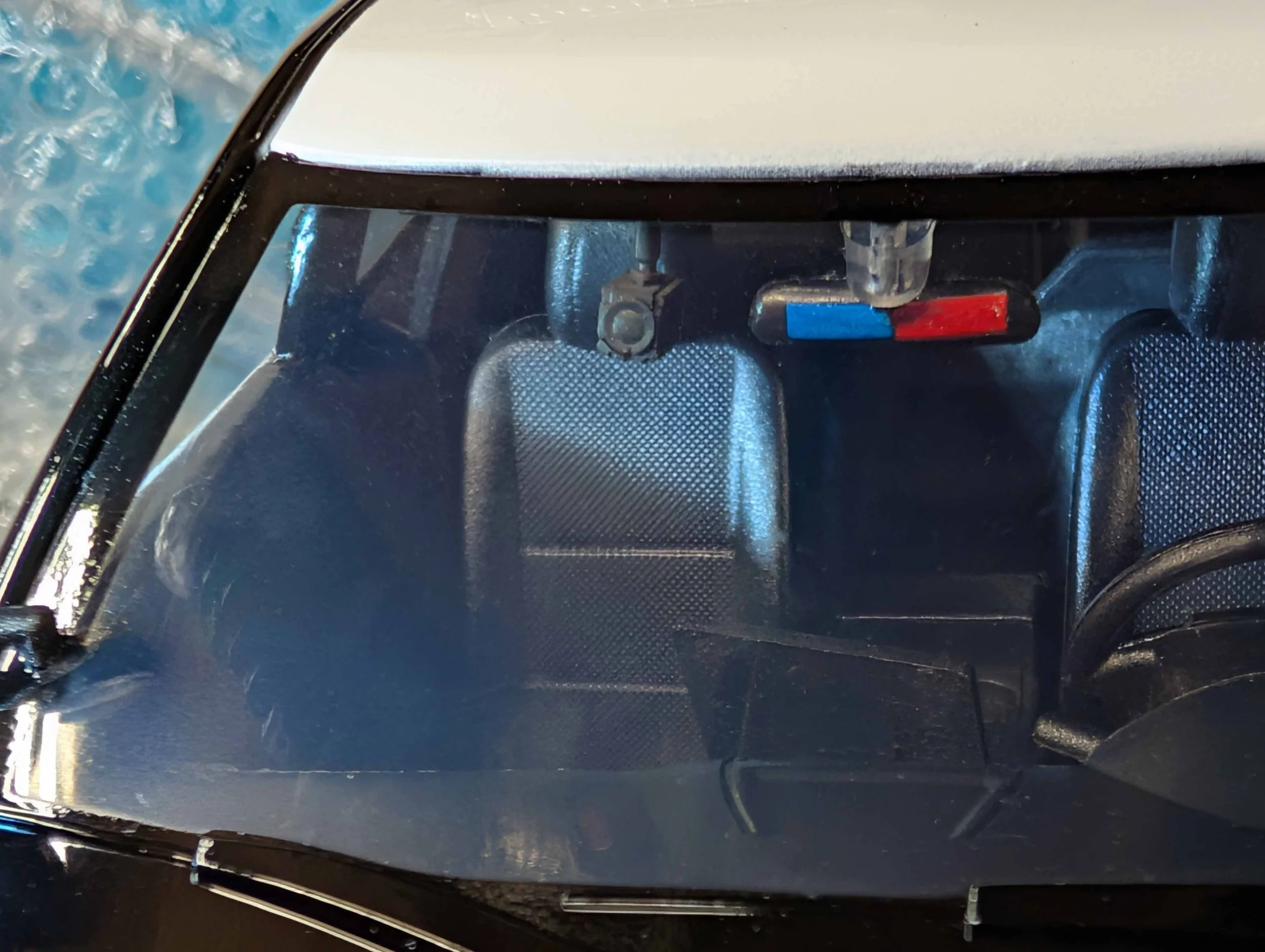 Dash Cam mounted inside 1:18 scale model