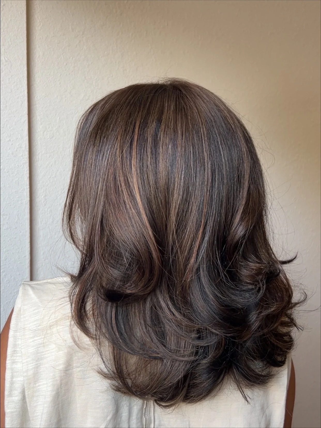 Your next fall inspo pic 🍂🍁

Believe it or not.. this is a first highlight session on black box dye! I am never scared of it BUT I will take all percautjons necessary to keep your hair healthy! Here is what I do to make sure we can be as safe as po