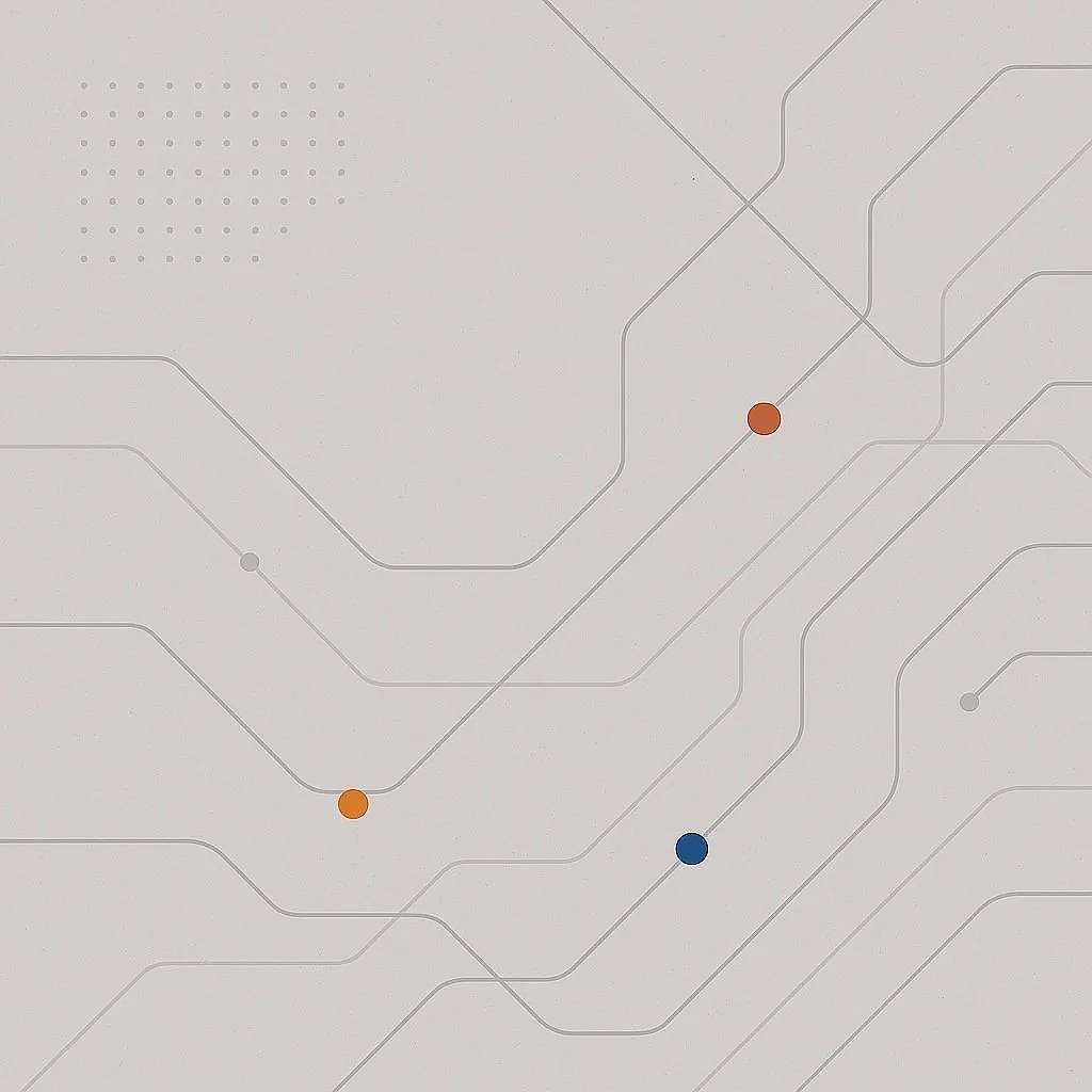 Abstract image of a circuit board