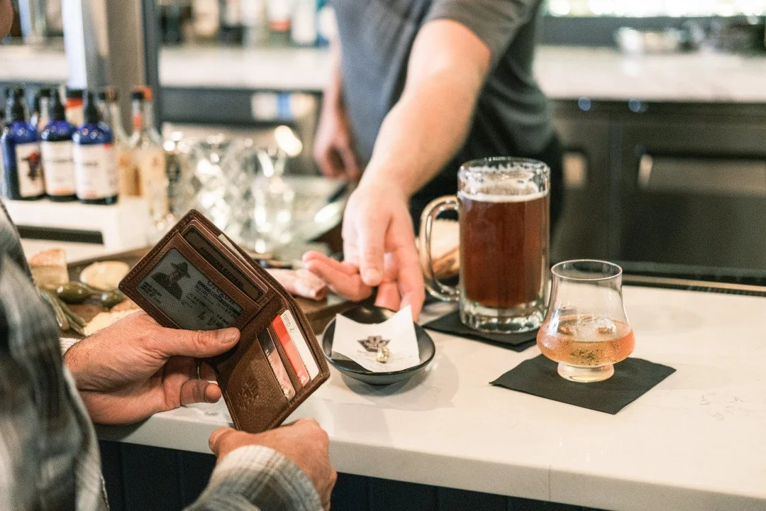 Will's Classic Billfold Wallet is back in stock! Handcrafted from full-grain, vegetable-tanned leather, it includes two full-length billfold sections, five interior credit card slots, and an ID window.