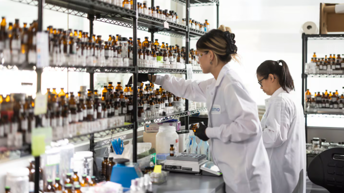 perfume compounding facility