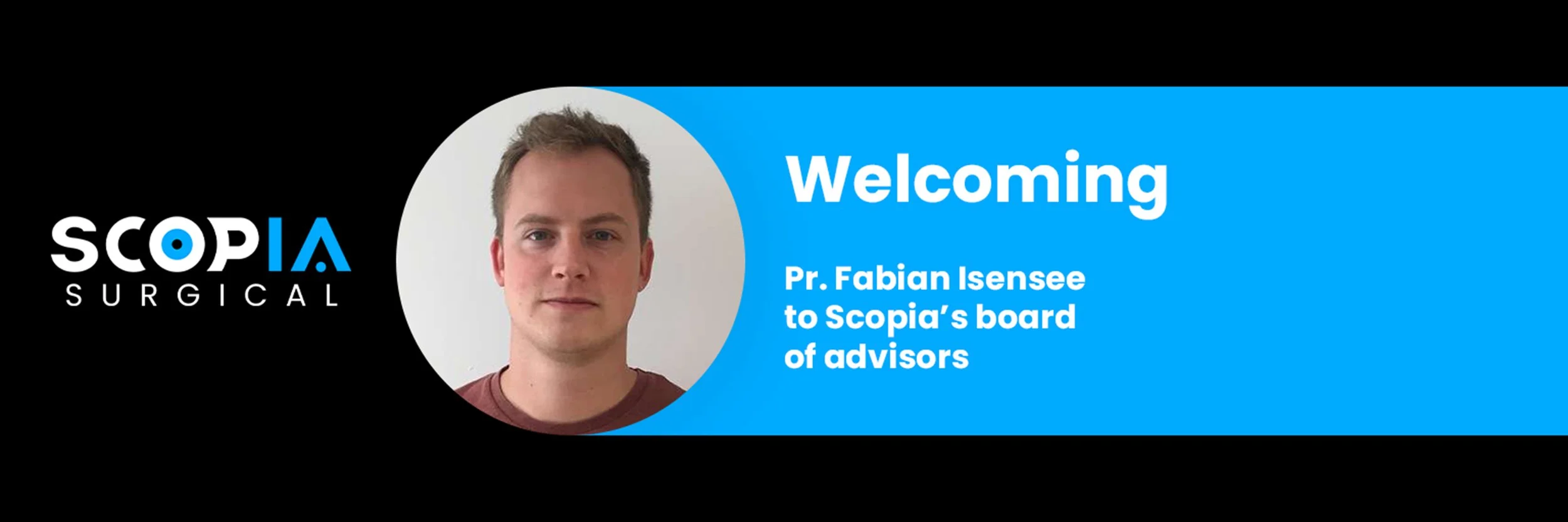 Scopia Surgical welcomes Fabian Isensee to its advisory board