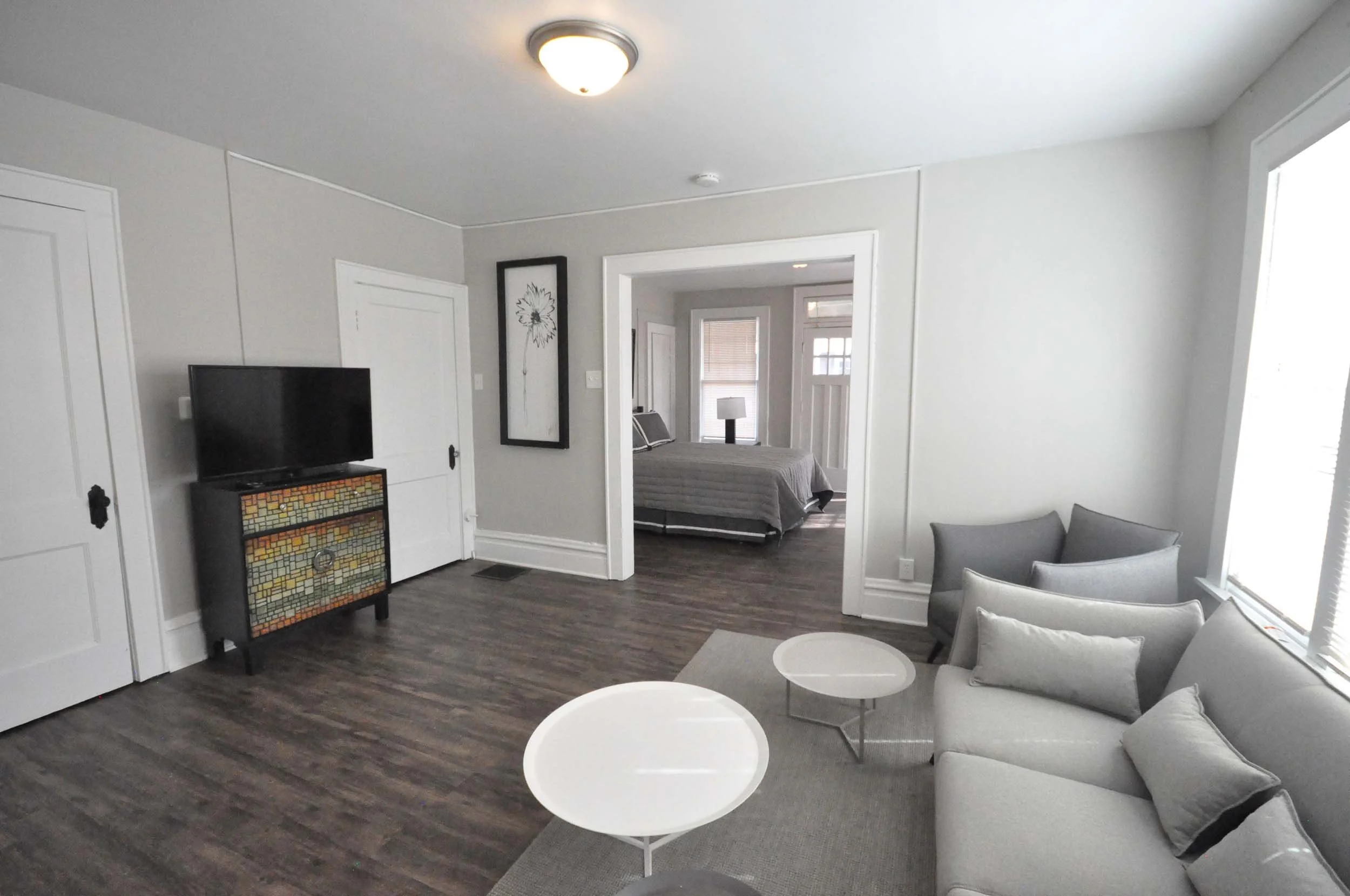 Dimora Short North Apartments | Living Room