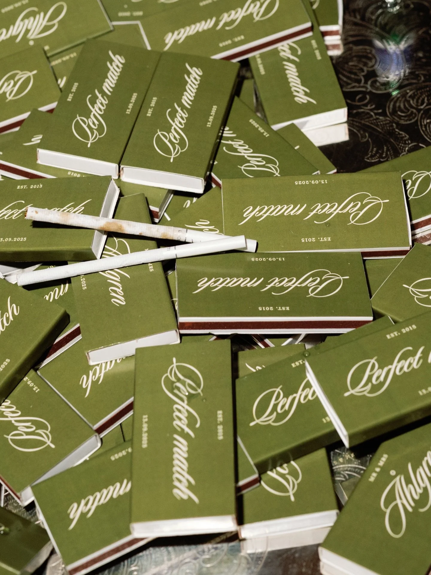 Perfect match. 
Julia &amp; Thor, september 2025.