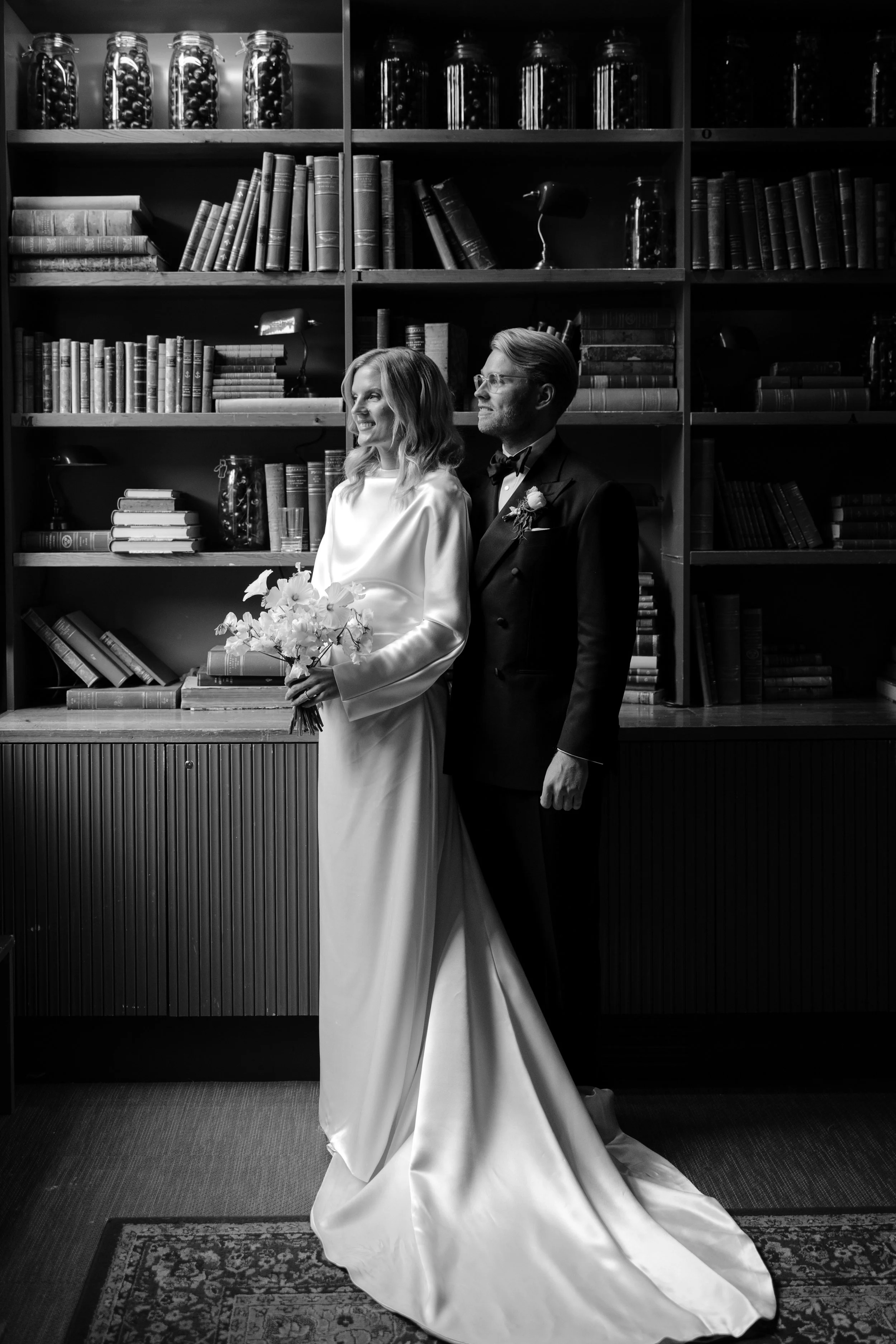 Cassandra & Jakob - A Chic Stockholm City Wedding