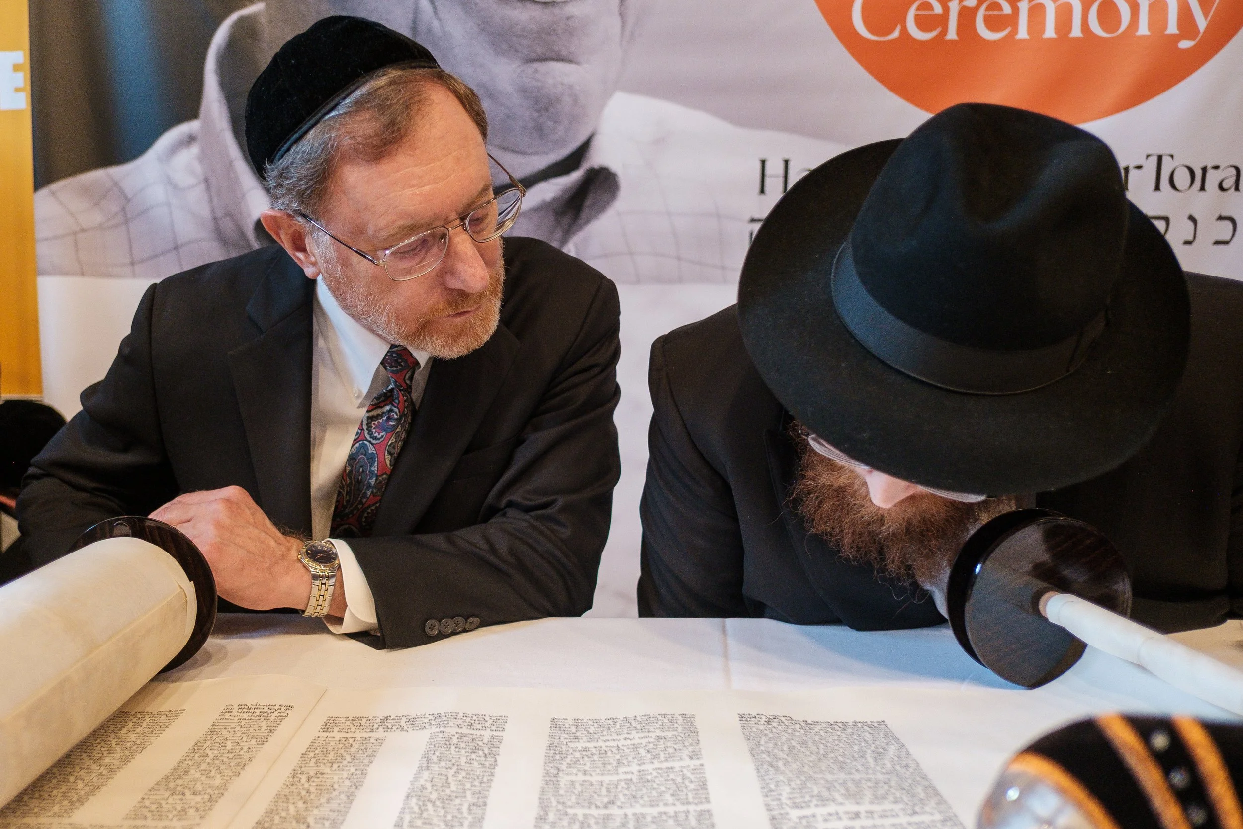 The Bernie Marcus Torah Dedication Ceremony