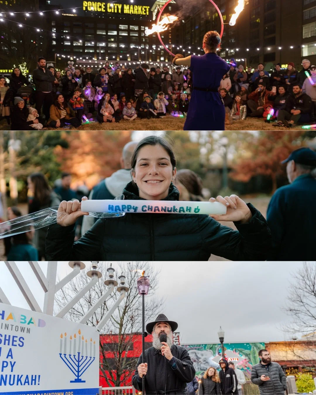 CHANUKAH ENERGY INCOMING
Let&rsquo;s light up ATL big 🕎🔥 

➡️ Swipe through for all the details &amp; find your chanukah moment with @chabadintown! 

🛍️ NOV 30 | 11 AM
CHANUKAH BAZAAR &amp; GIFT MARKET
Shop + schmooze local makers, art, Judaica &a