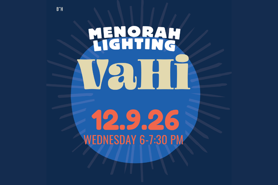 VAHI  Menorah Lighting