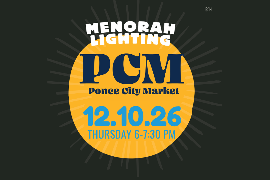 Ponce City Market Menorah Lighting