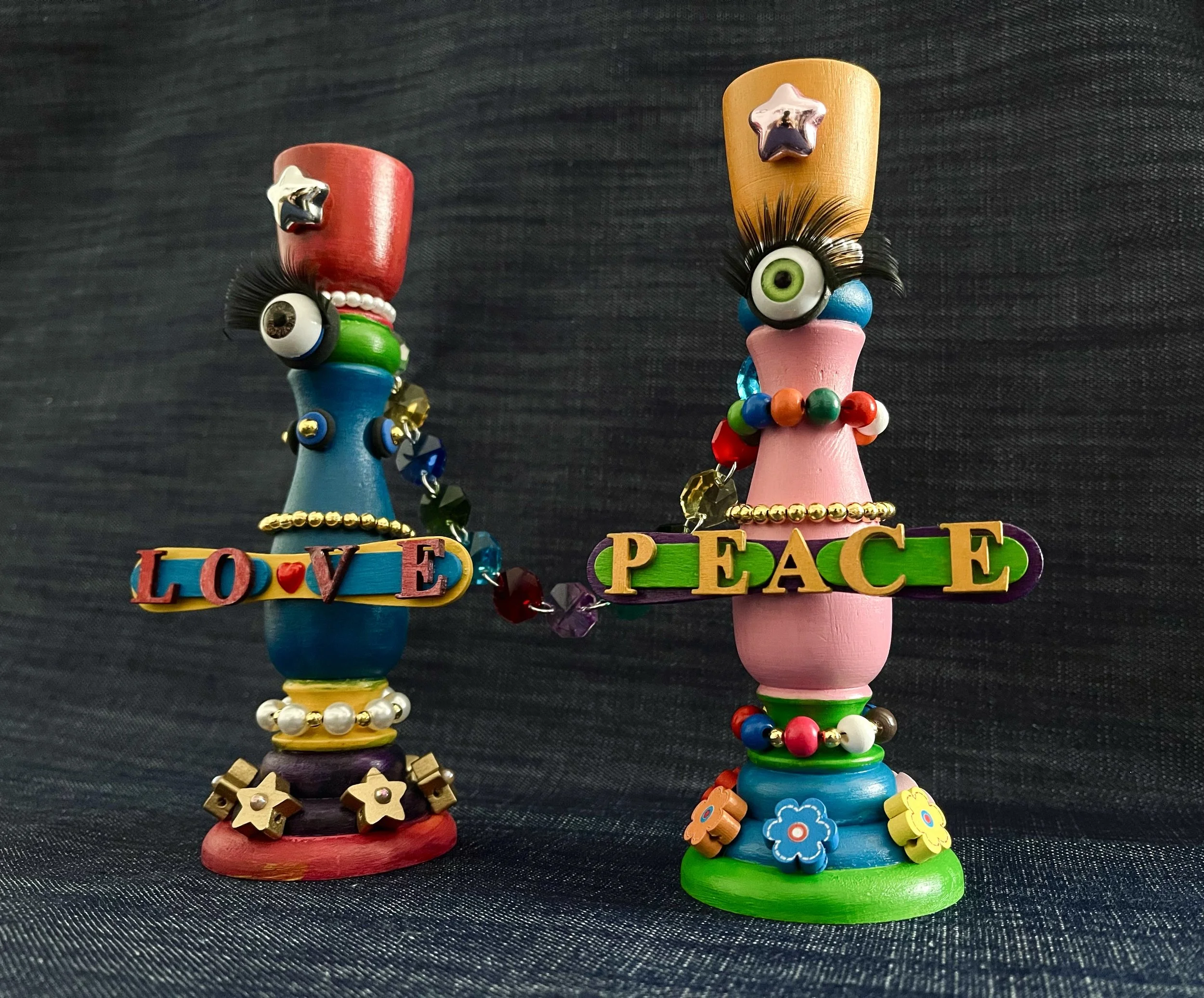 Candle holder-Love&Peace- 170×100