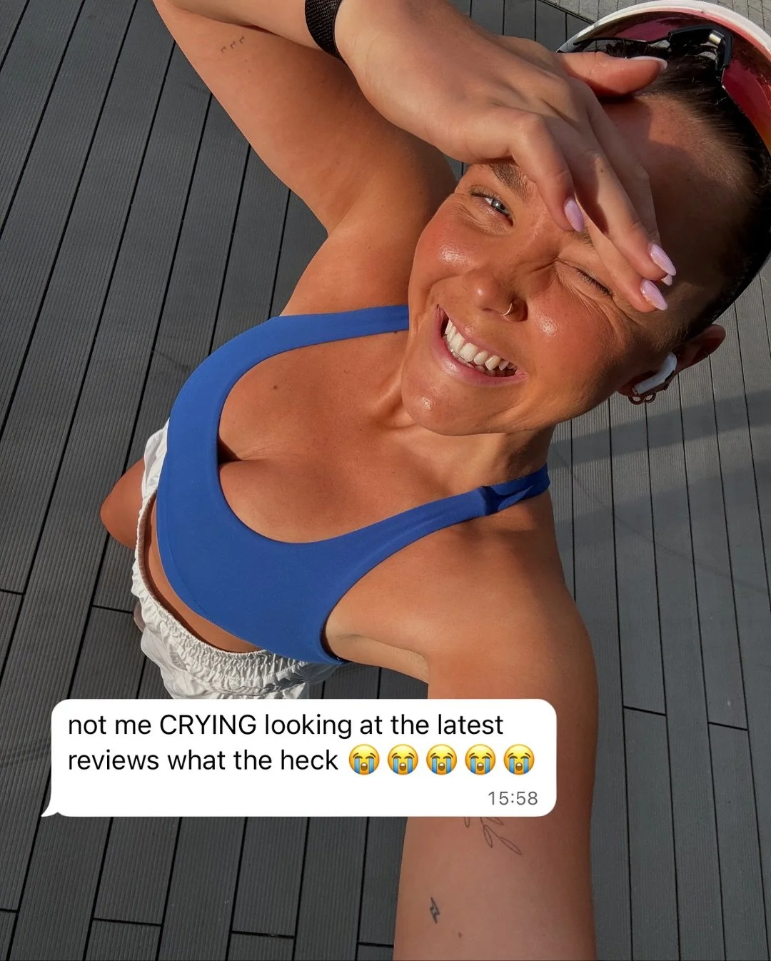 posting from a blubbering puddle on the floor 😭😭😭😭😭😭 latest feedback from our trc girls screaming crying throwing UP from across memberships runclubs and trips !!! le cry, i can never tell you how grateful proud and i n s p i r e d i am of all 