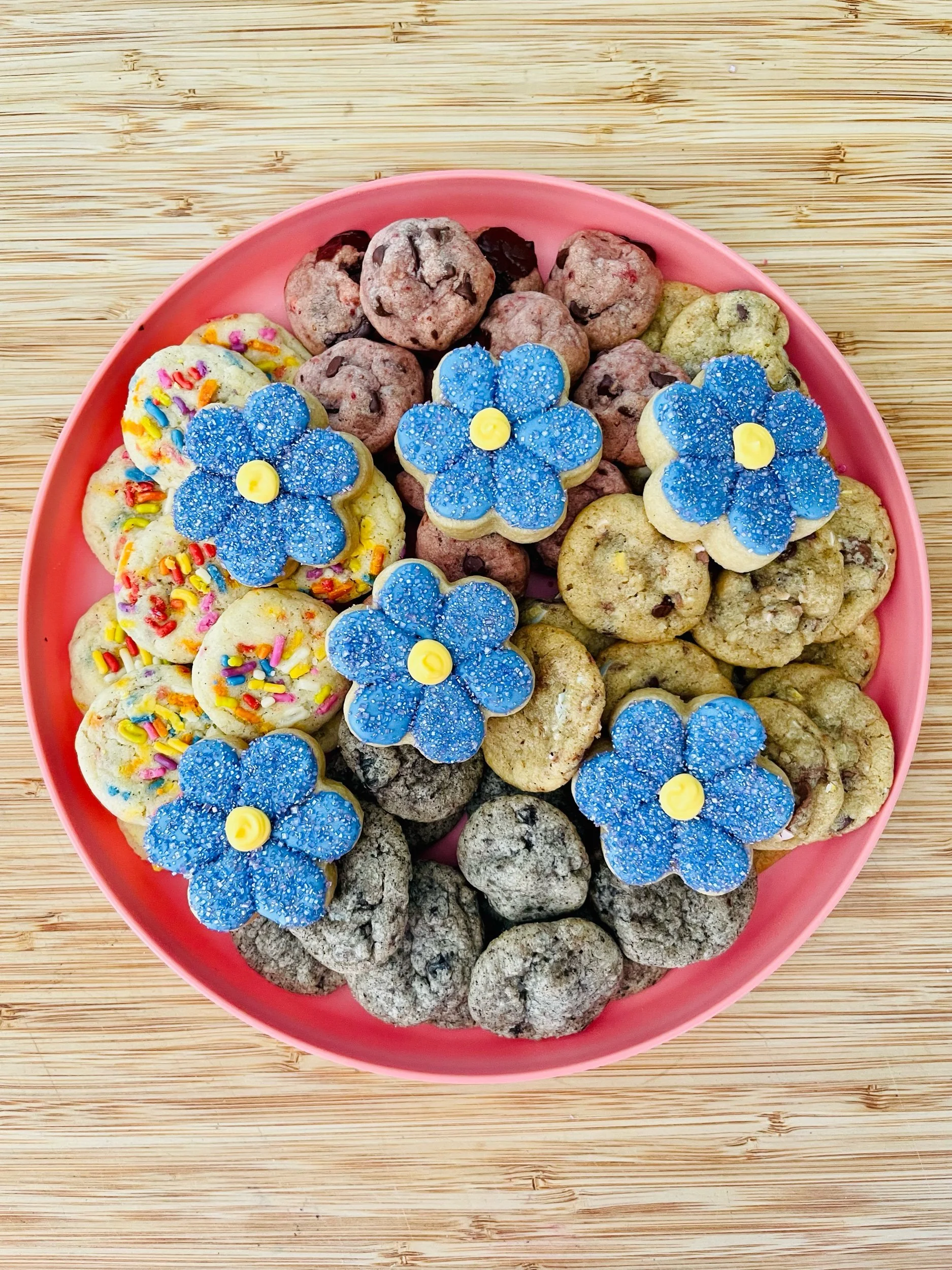 Six 2" Decorated Sugar Cookies