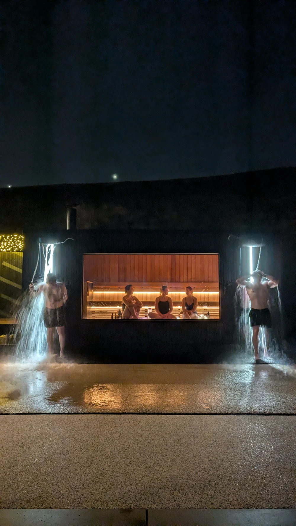 Spear Sauna in Ratho